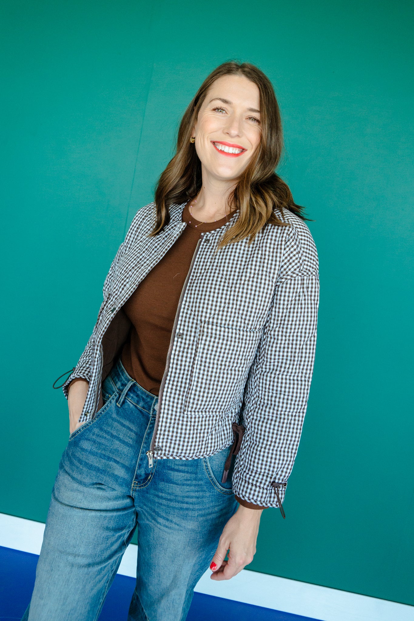 Ashton Checkered Puffer Jacket