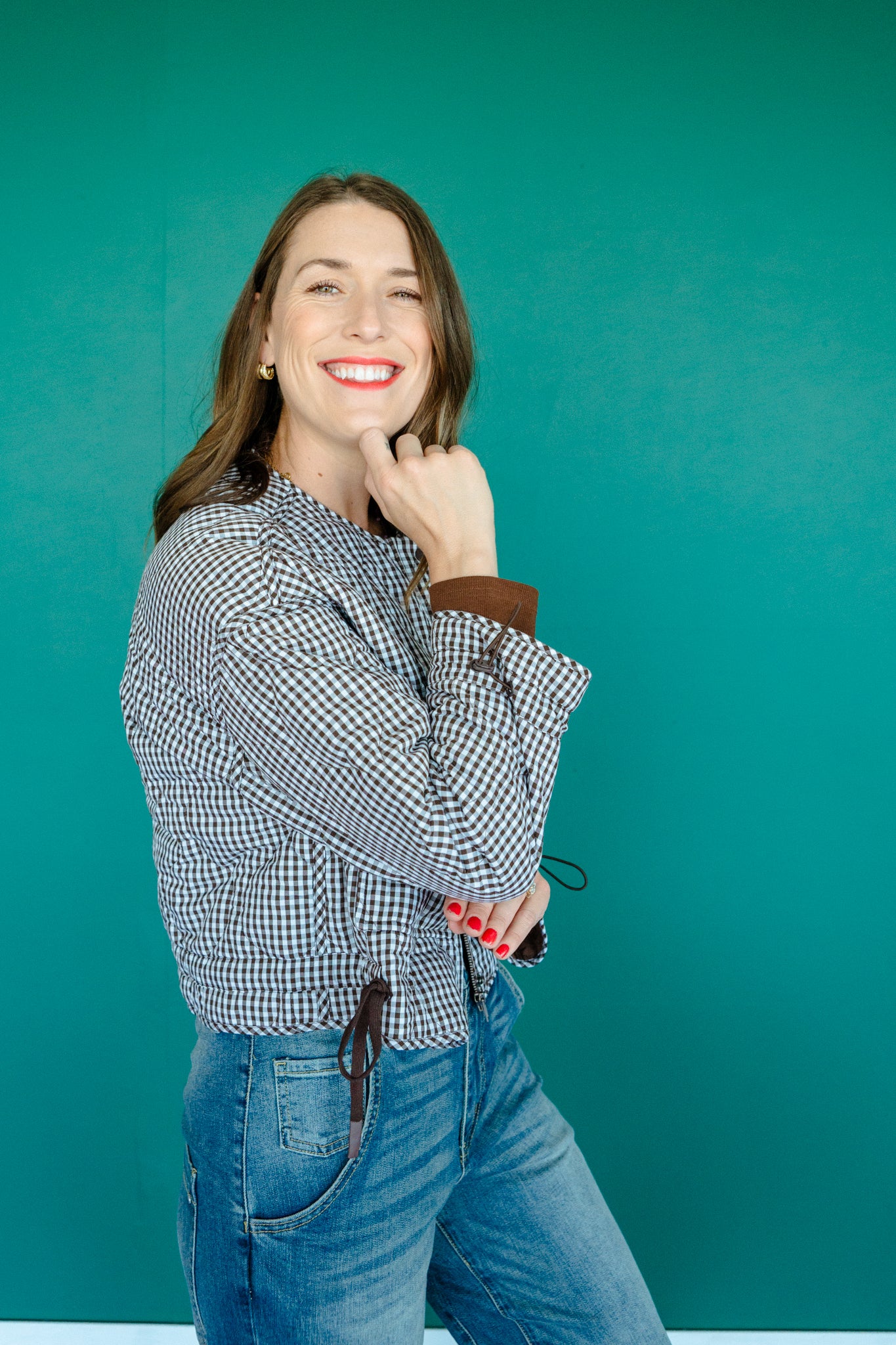 Ashton Checkered Puffer Jacket