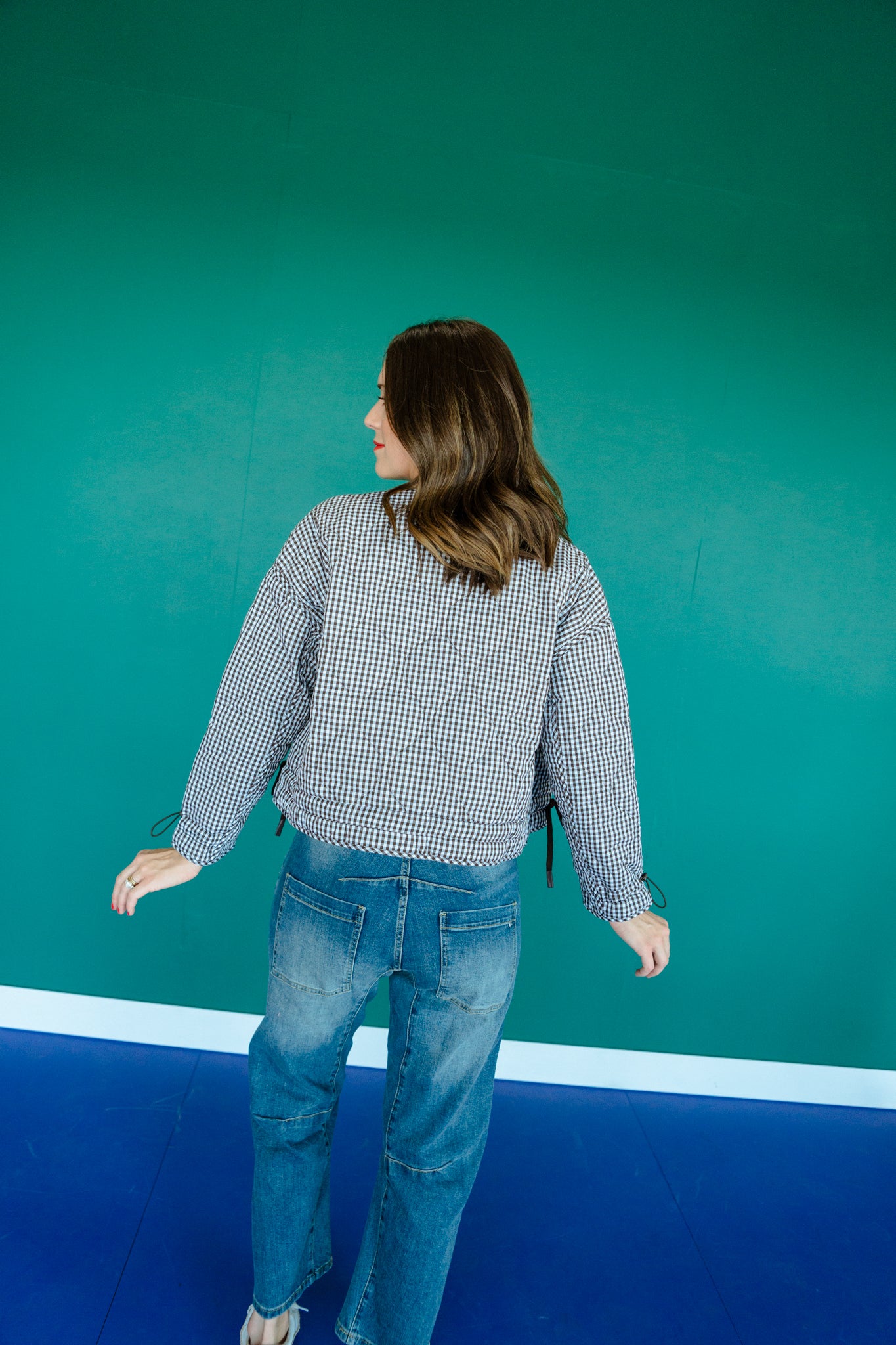 Ashton Checkered Puffer Jacket