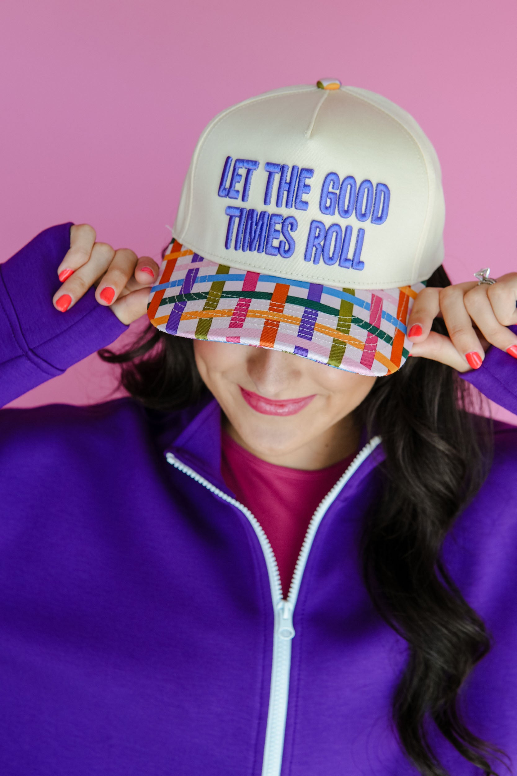 Let The Good Times Roll Trucker Hat - Multi