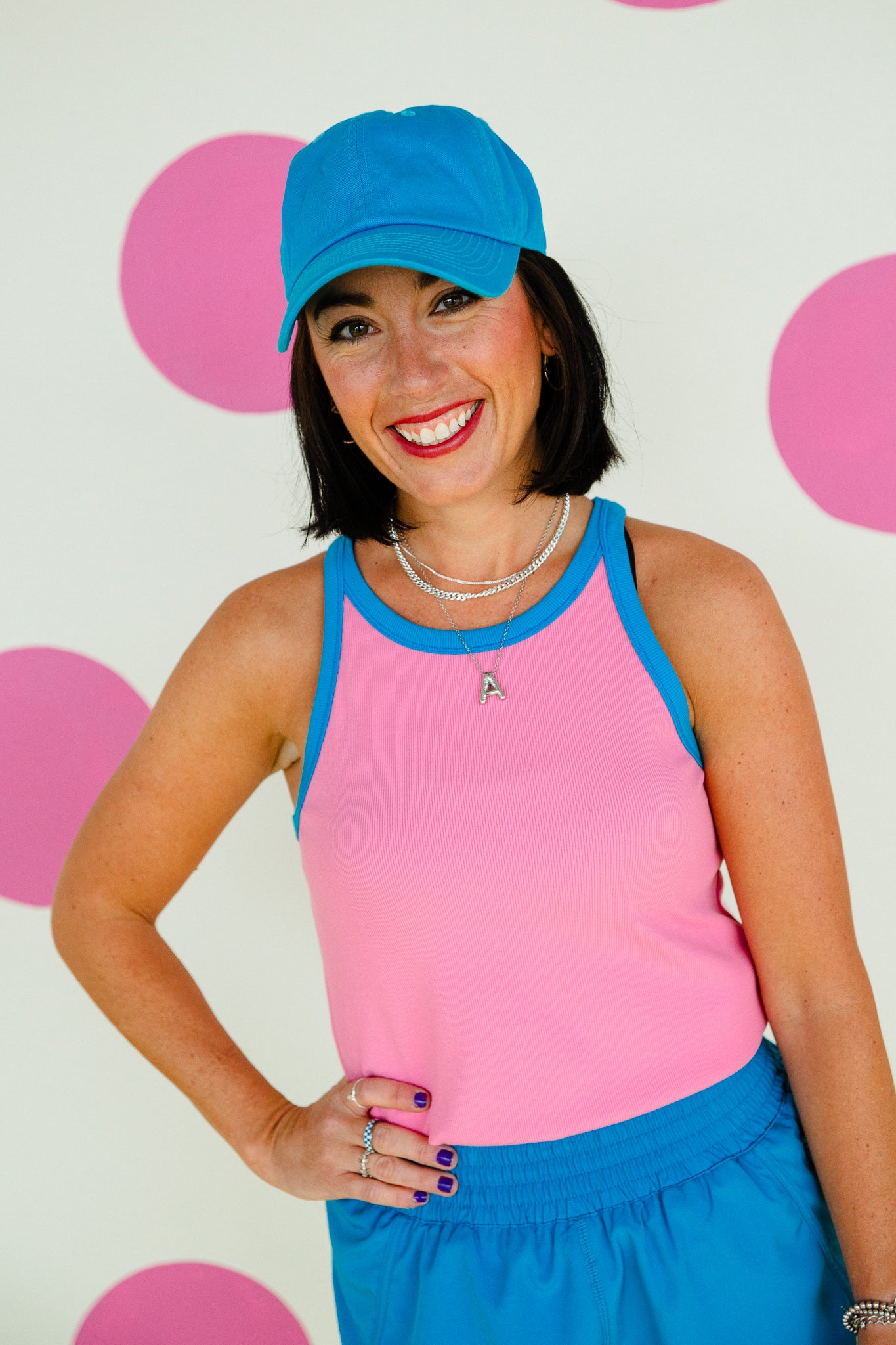 [Ellevate Basics] Carmen Ribbed Colorblock Tank