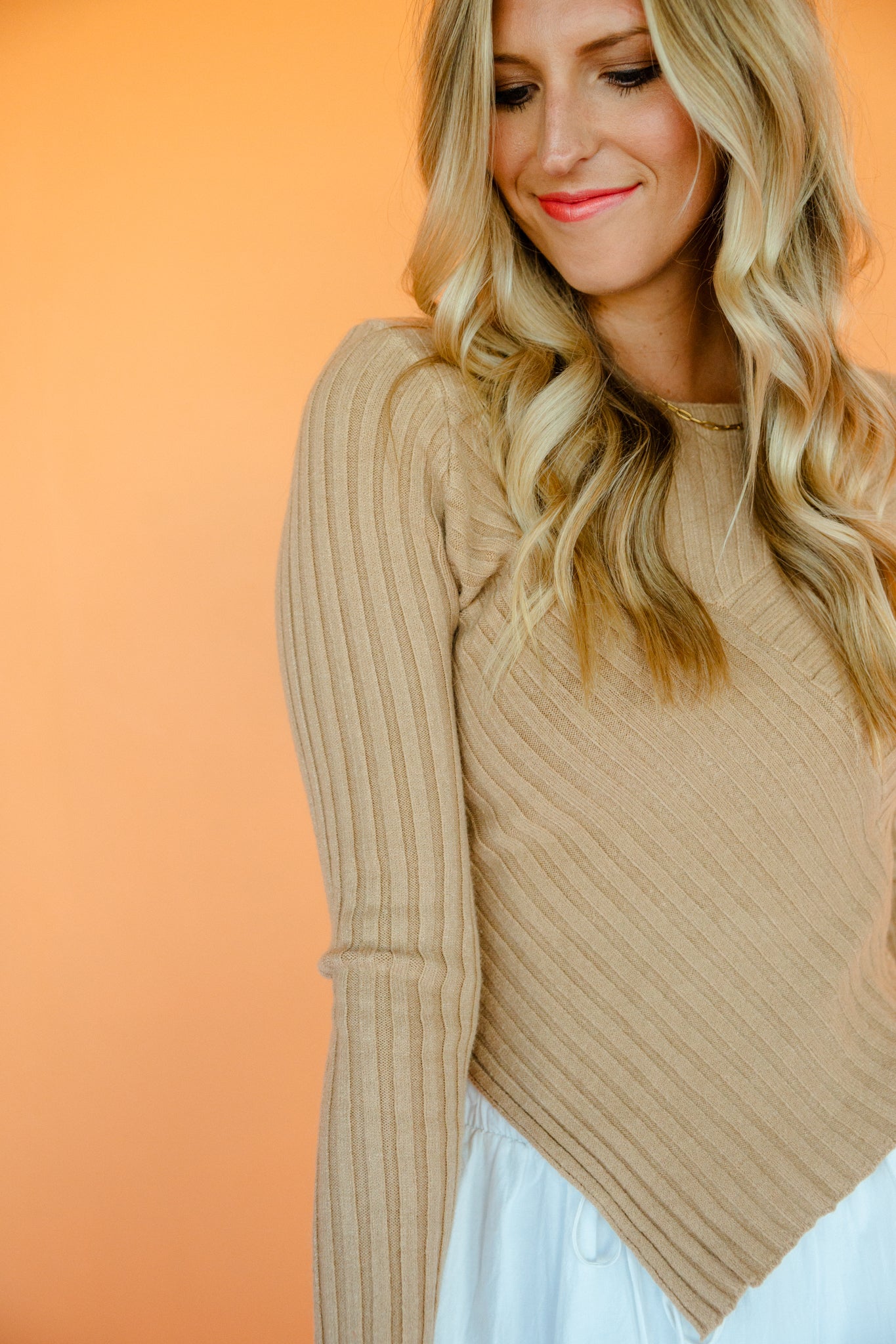 Penny Ribbed Sweater