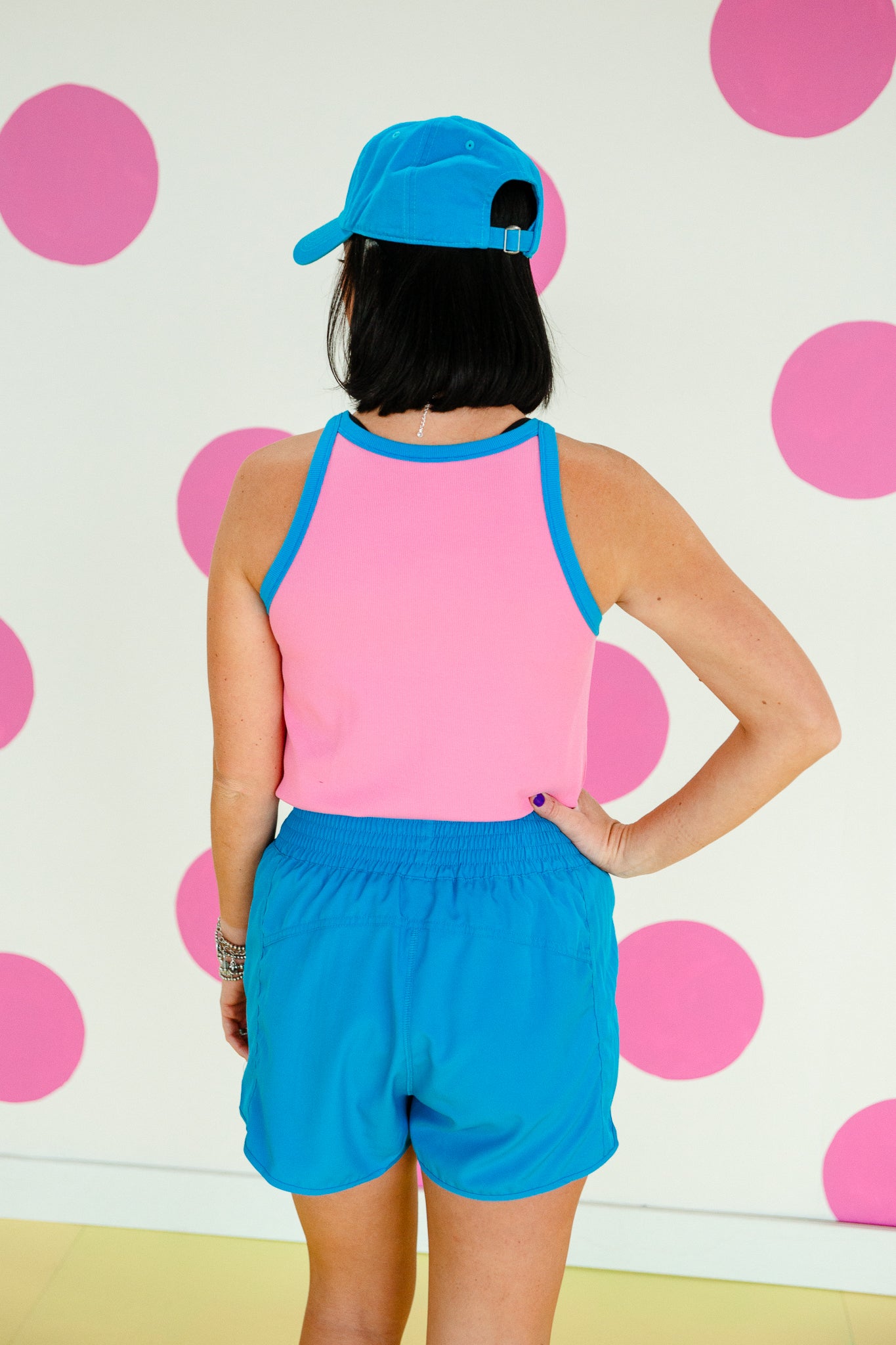 [Ellevate Basics] Carmen Ribbed Colorblock Tank