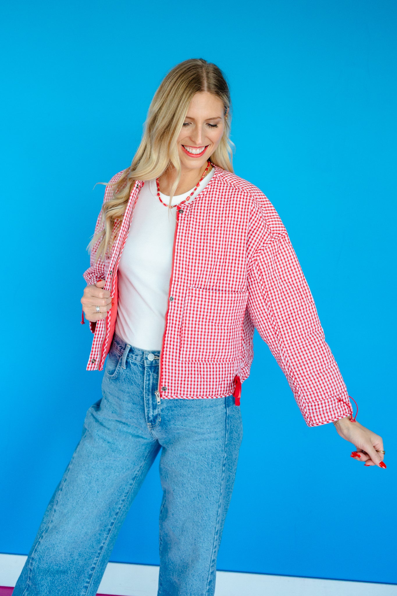 Ashton Checkered Puffer Jacket