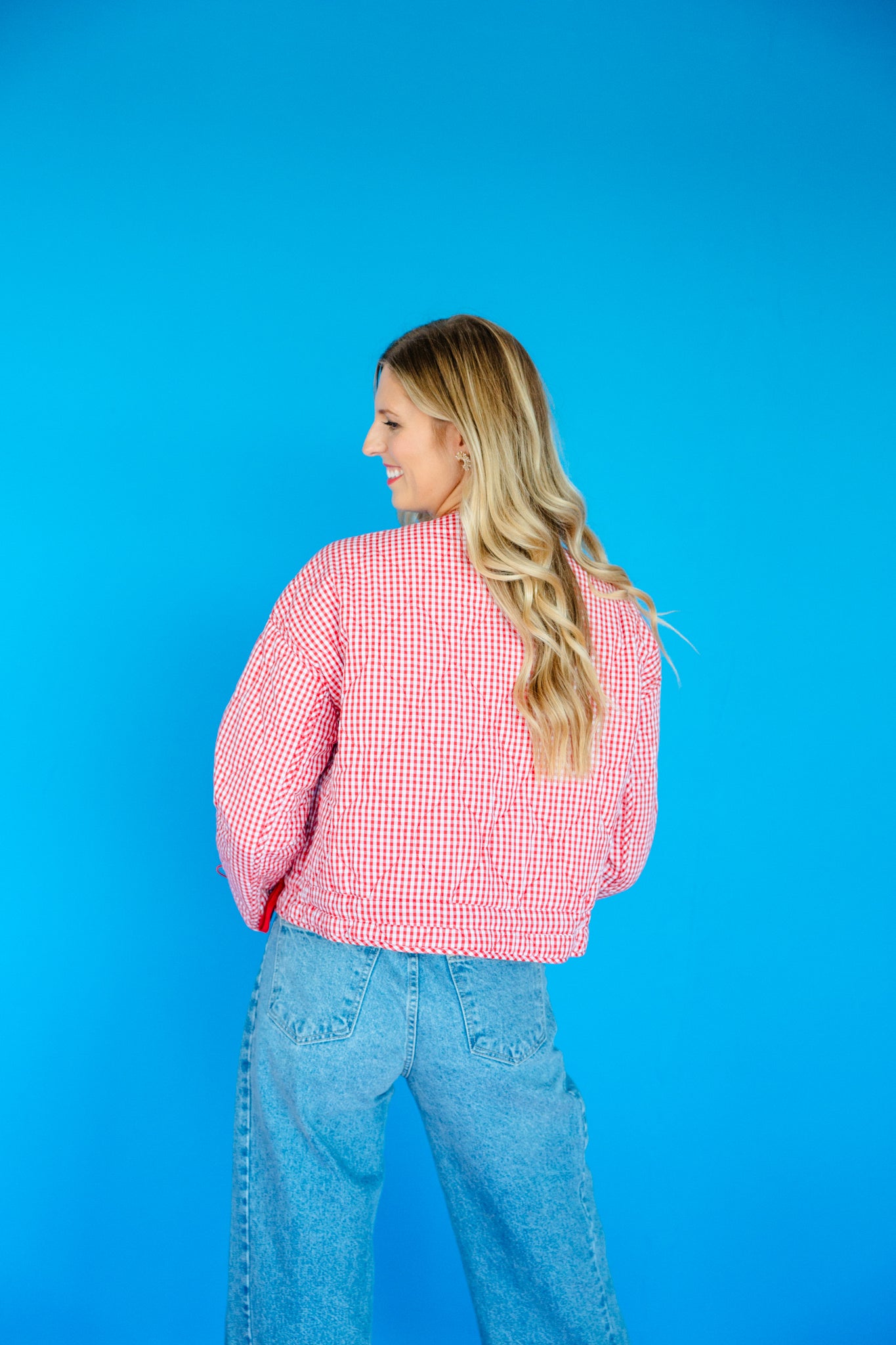 Ashton Checkered Puffer Jacket