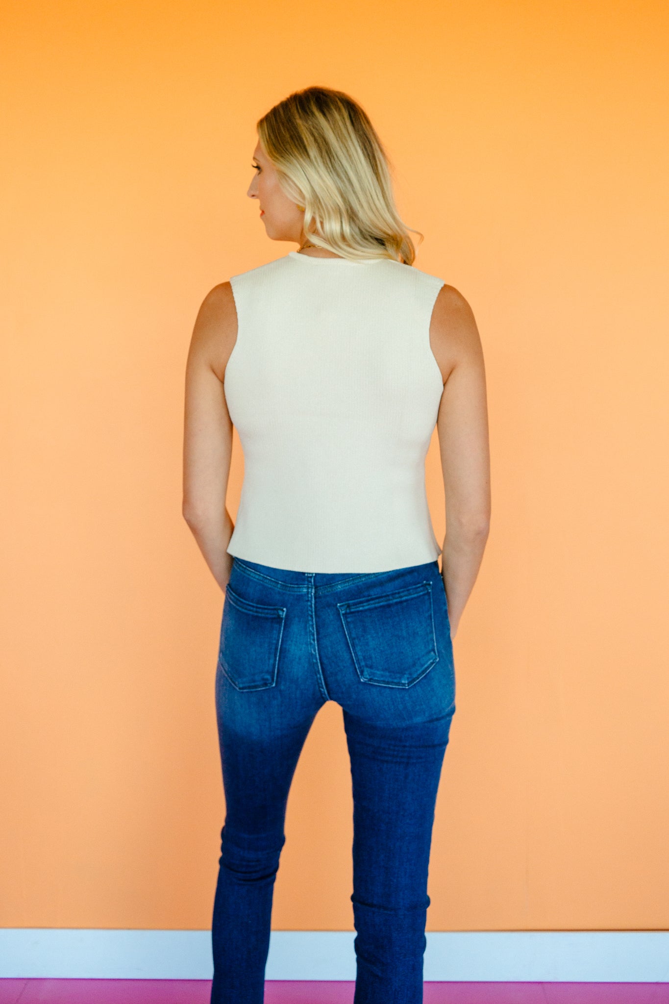 Shelbie Button Down Sweater Vest