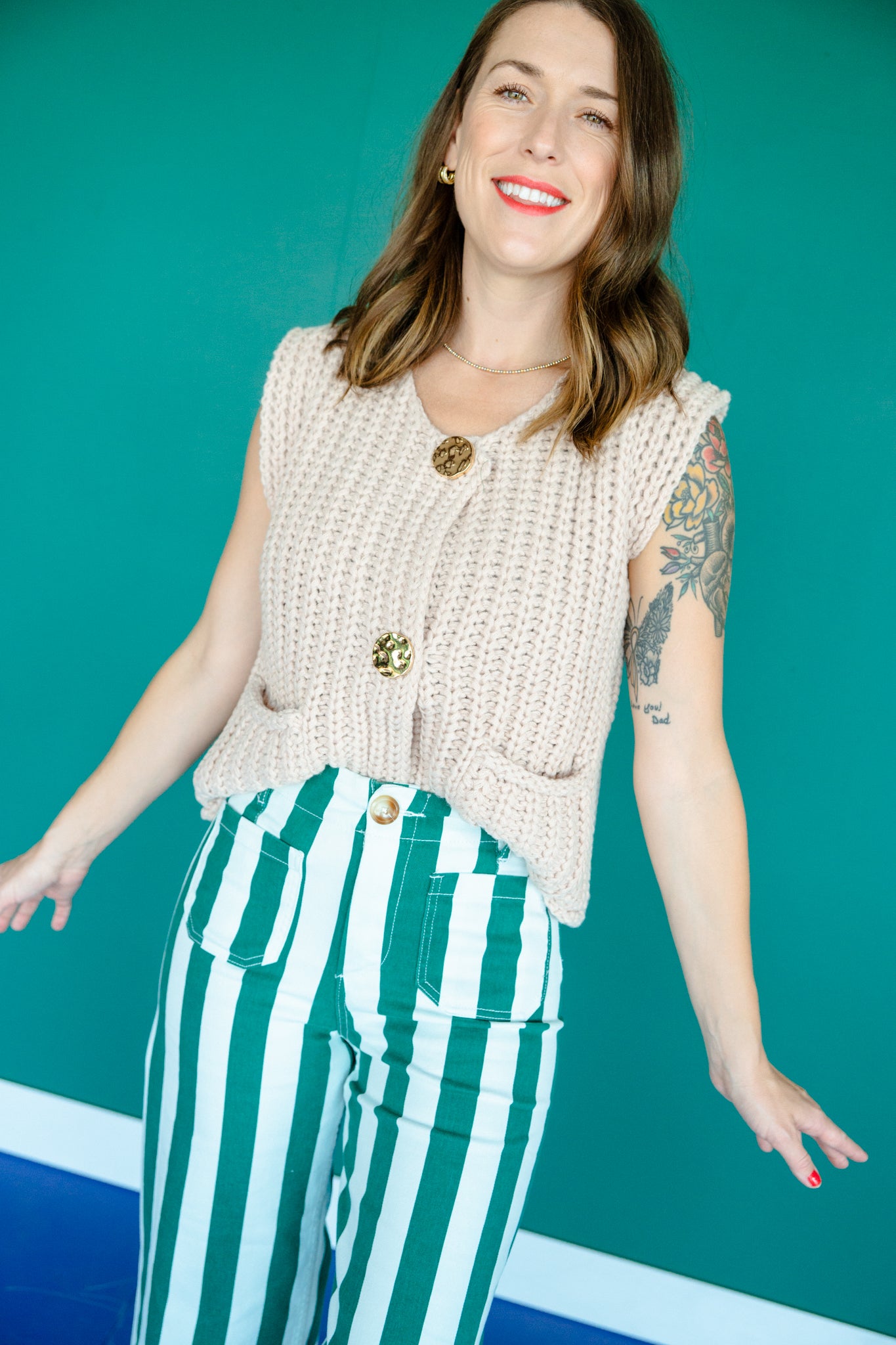 Mattie Chunky Sweater Vest