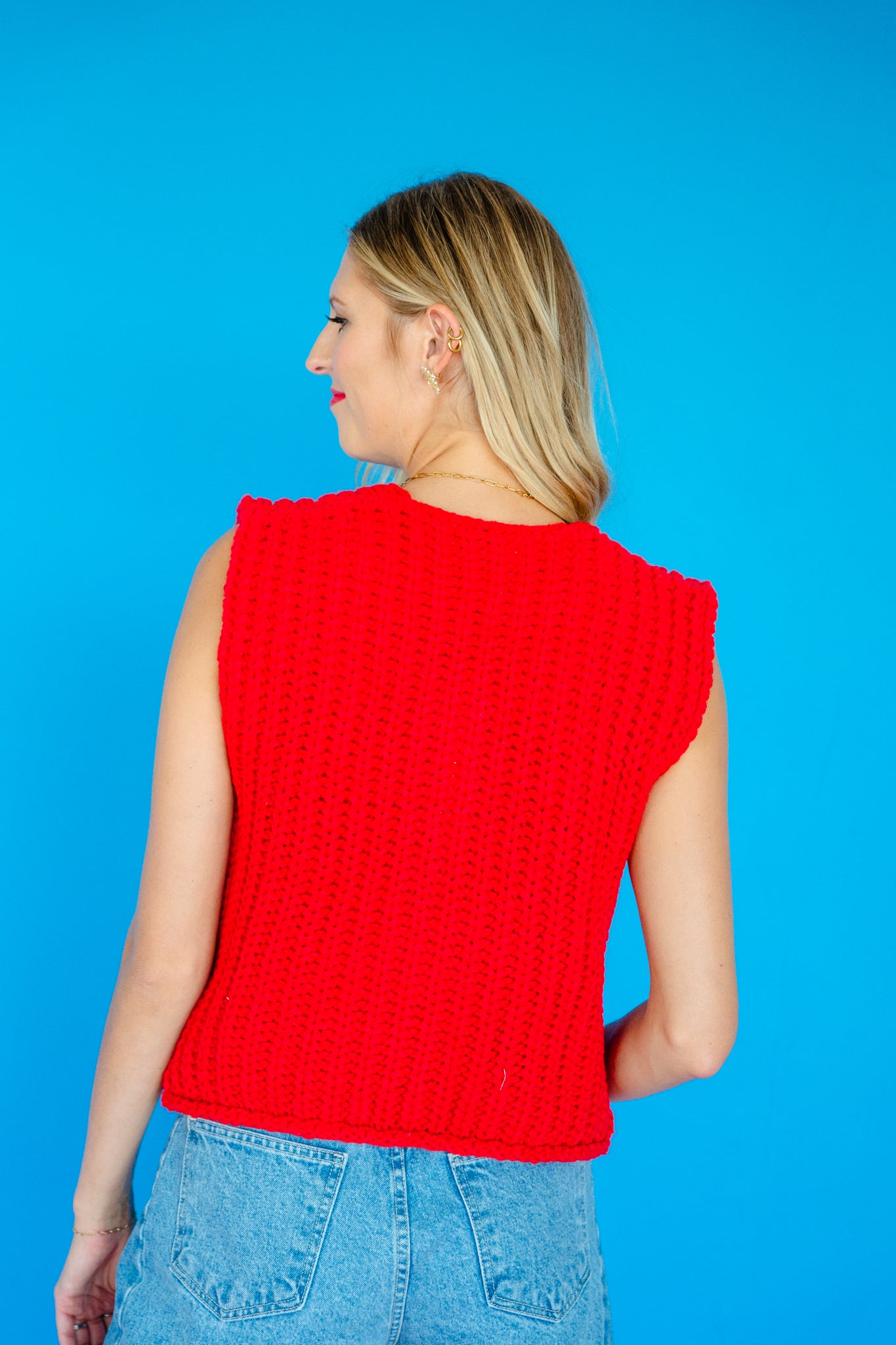 Mattie Chunky Sweater Vest