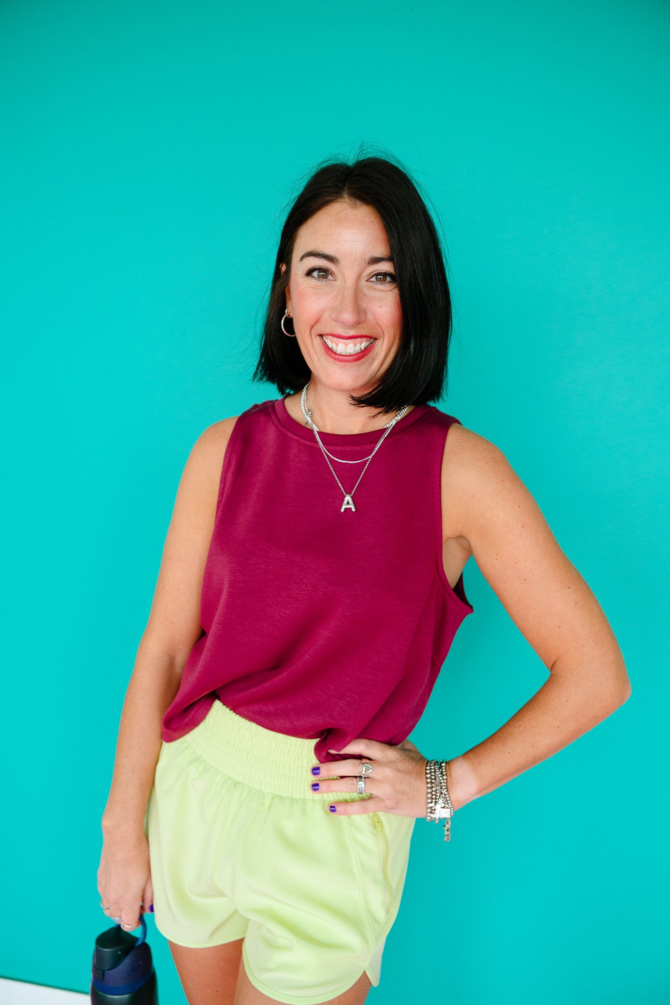 [Ellevate Basics] Josie Breeze Boxy Tank