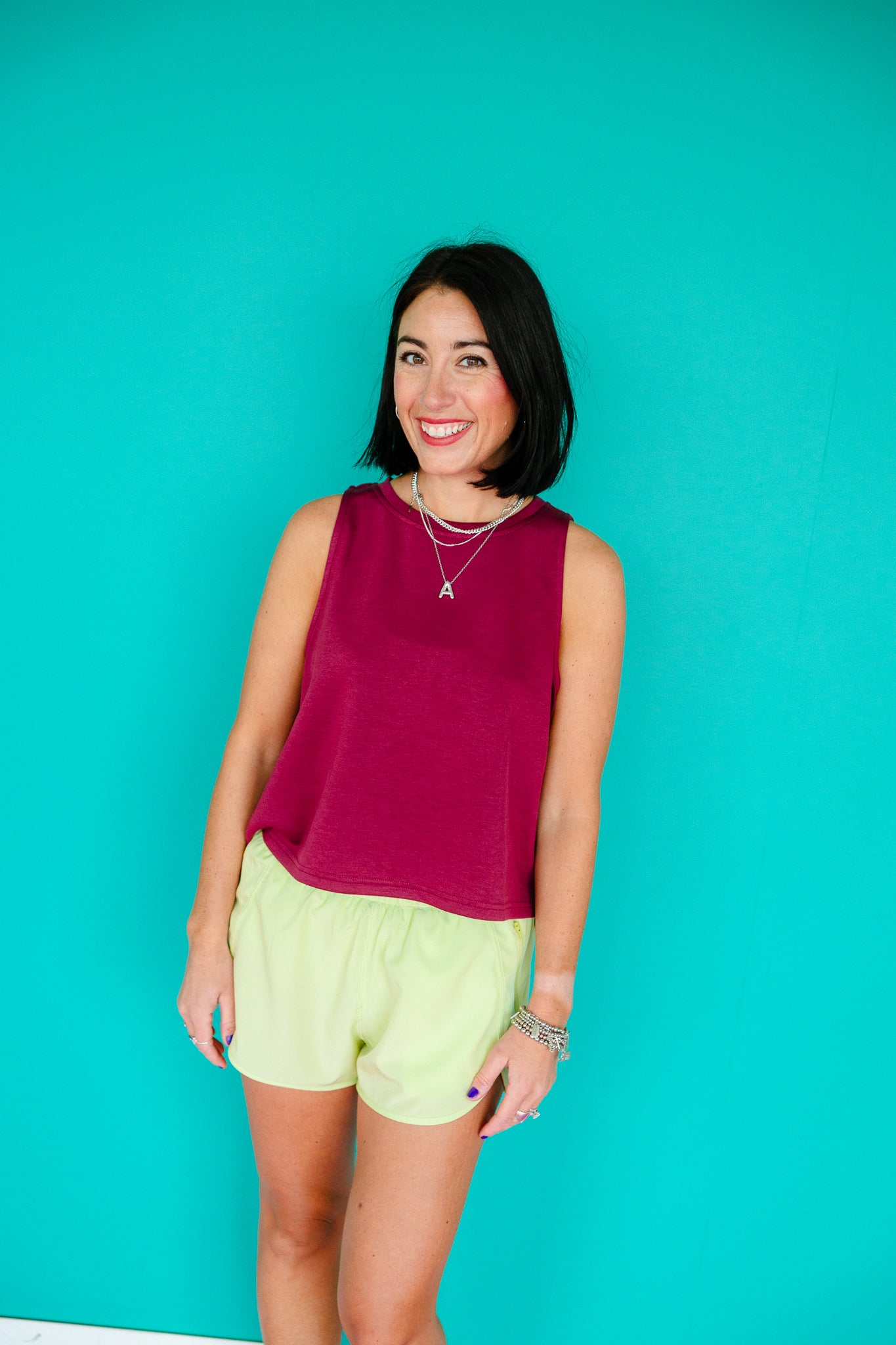 [Ellevate Basics] Josie Breeze Boxy Tank