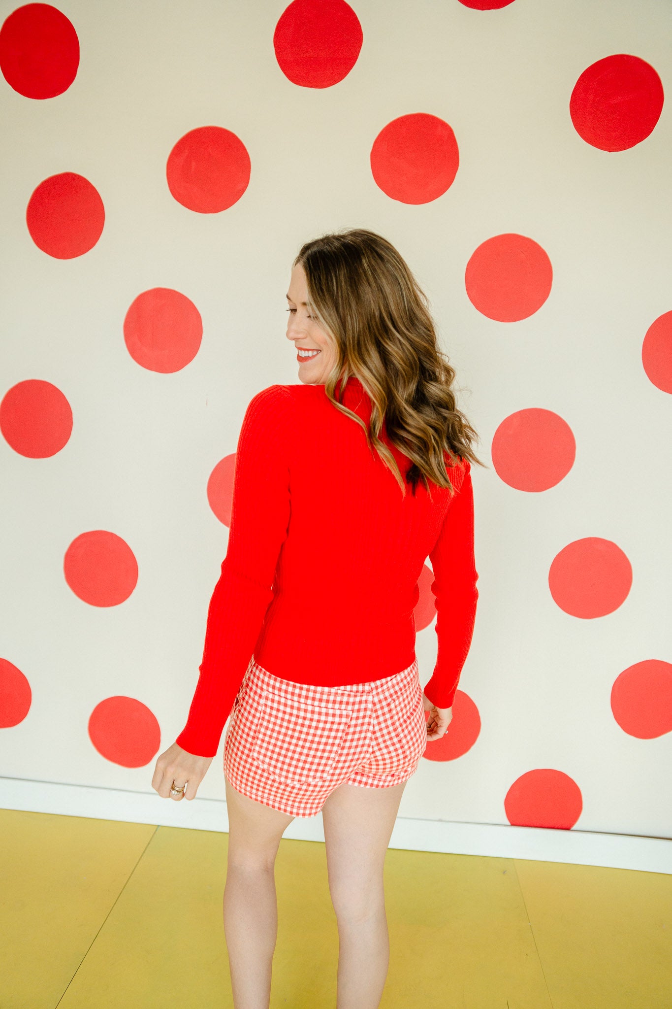 Kailey Lightweight Sweater - Geranium