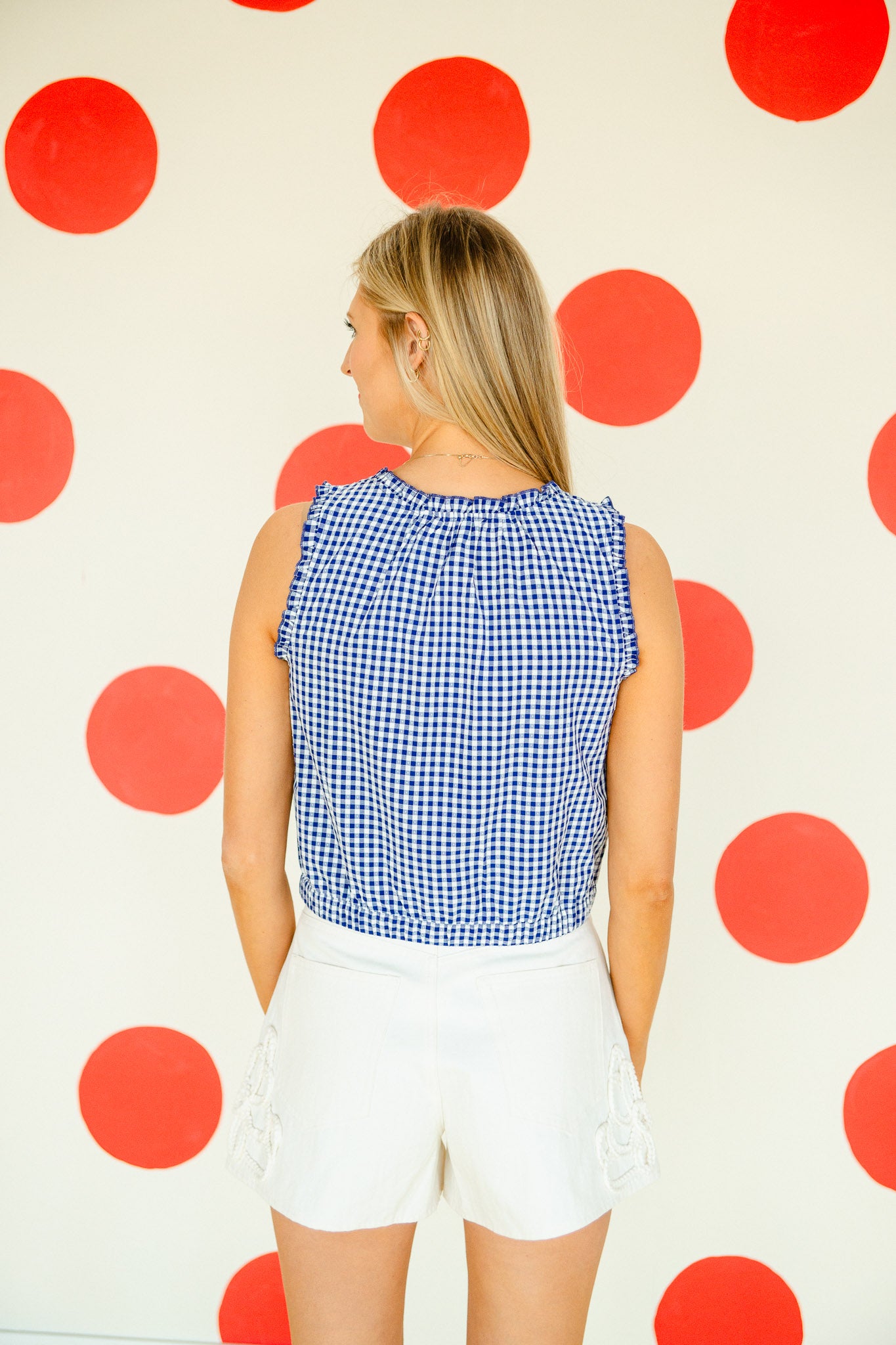 Blakely Gingham Tank