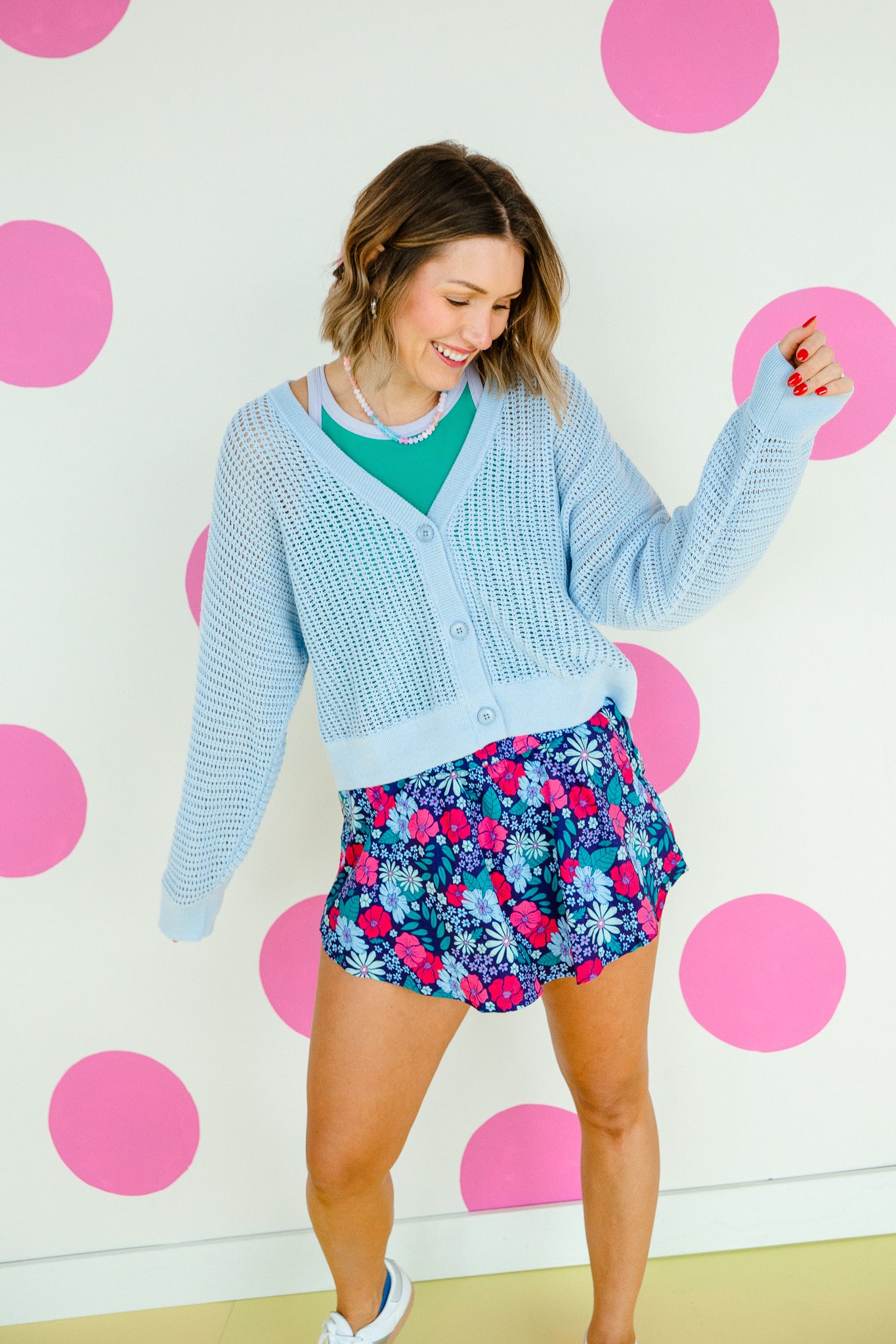 Coastal Open Knit Cardigan