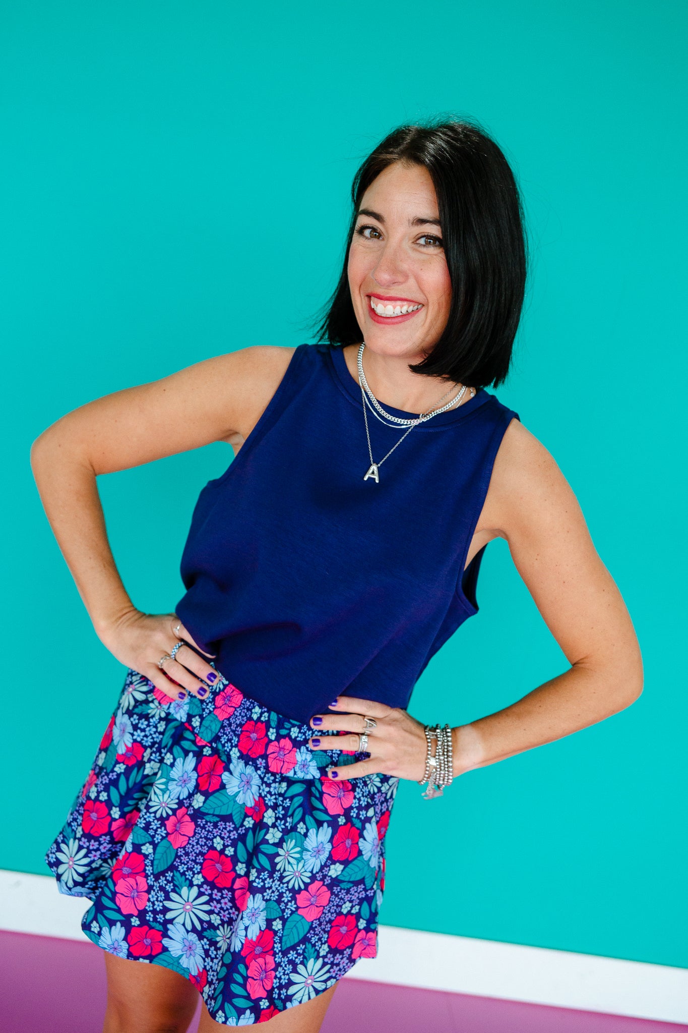 [Ellevate Basics] Josie Breeze Boxy Tank