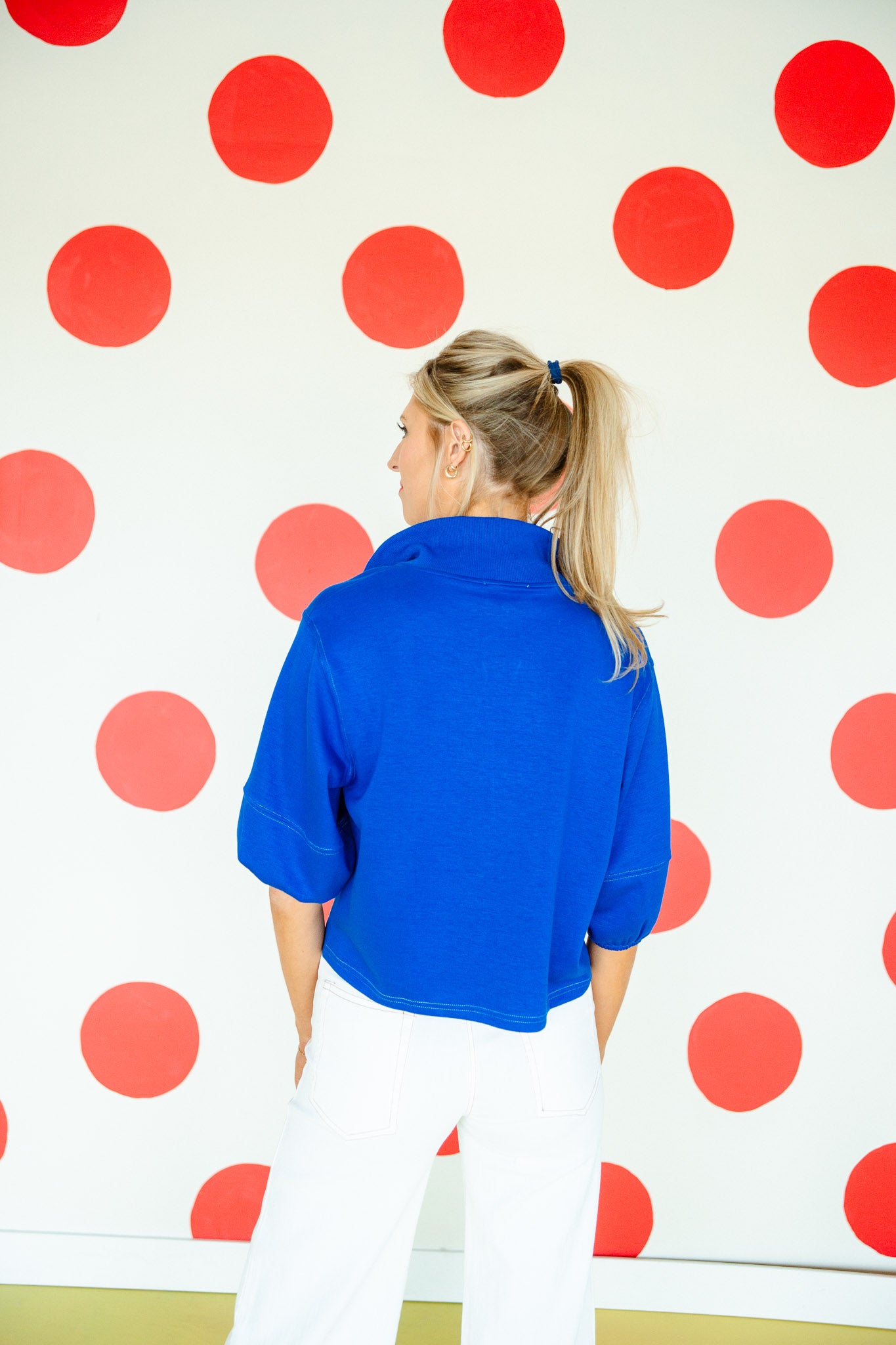 Krissa Half Zip Top