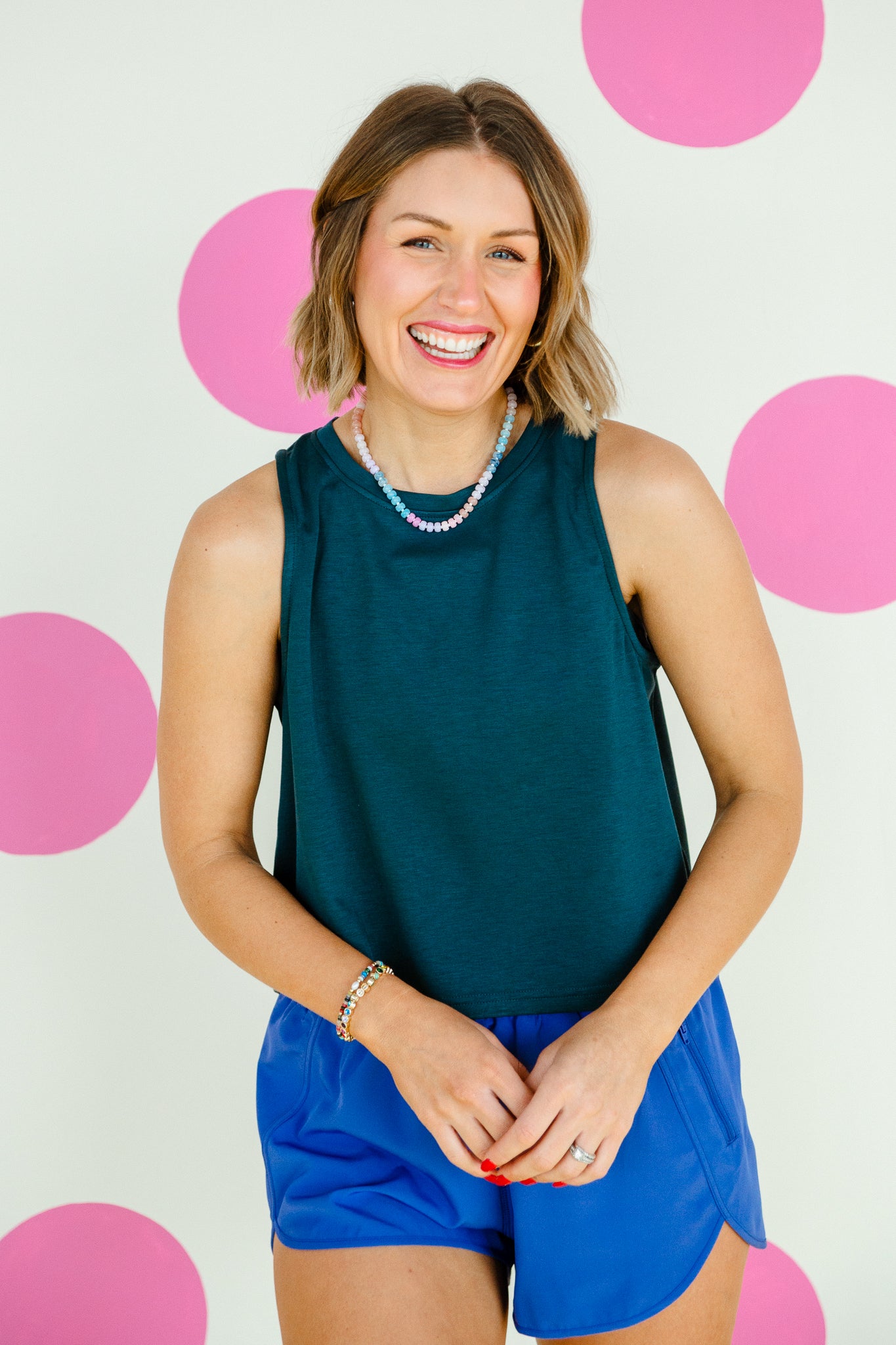 [Ellevate Basics] Josie Breeze Boxy Tank