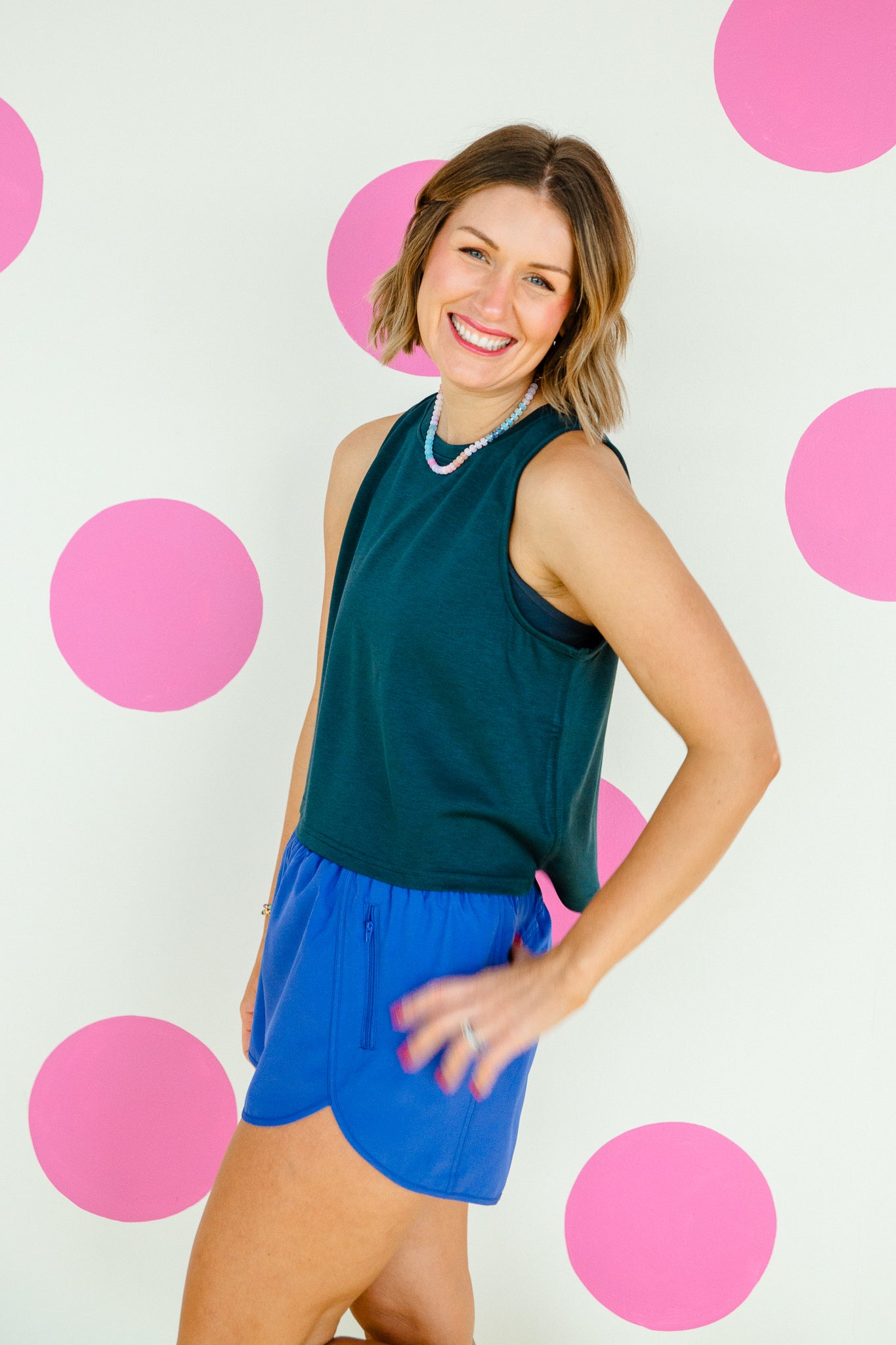 [Ellevate Basics] Josie Breeze Boxy Tank