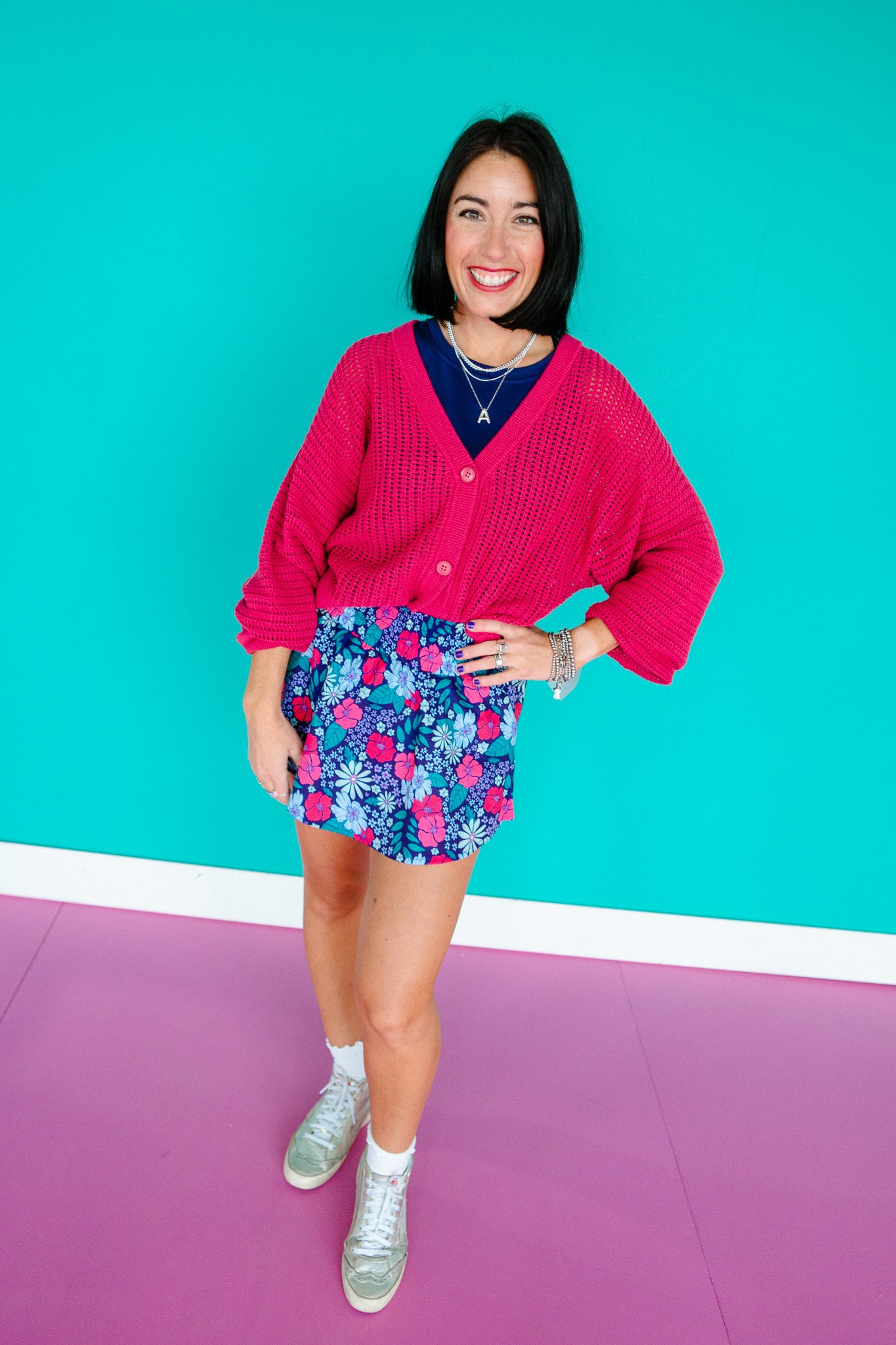 Coastal Open Knit Cardigan