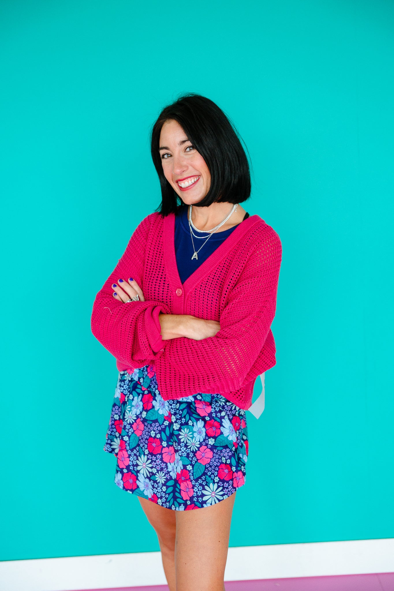 Coastal Open Knit Cardigan