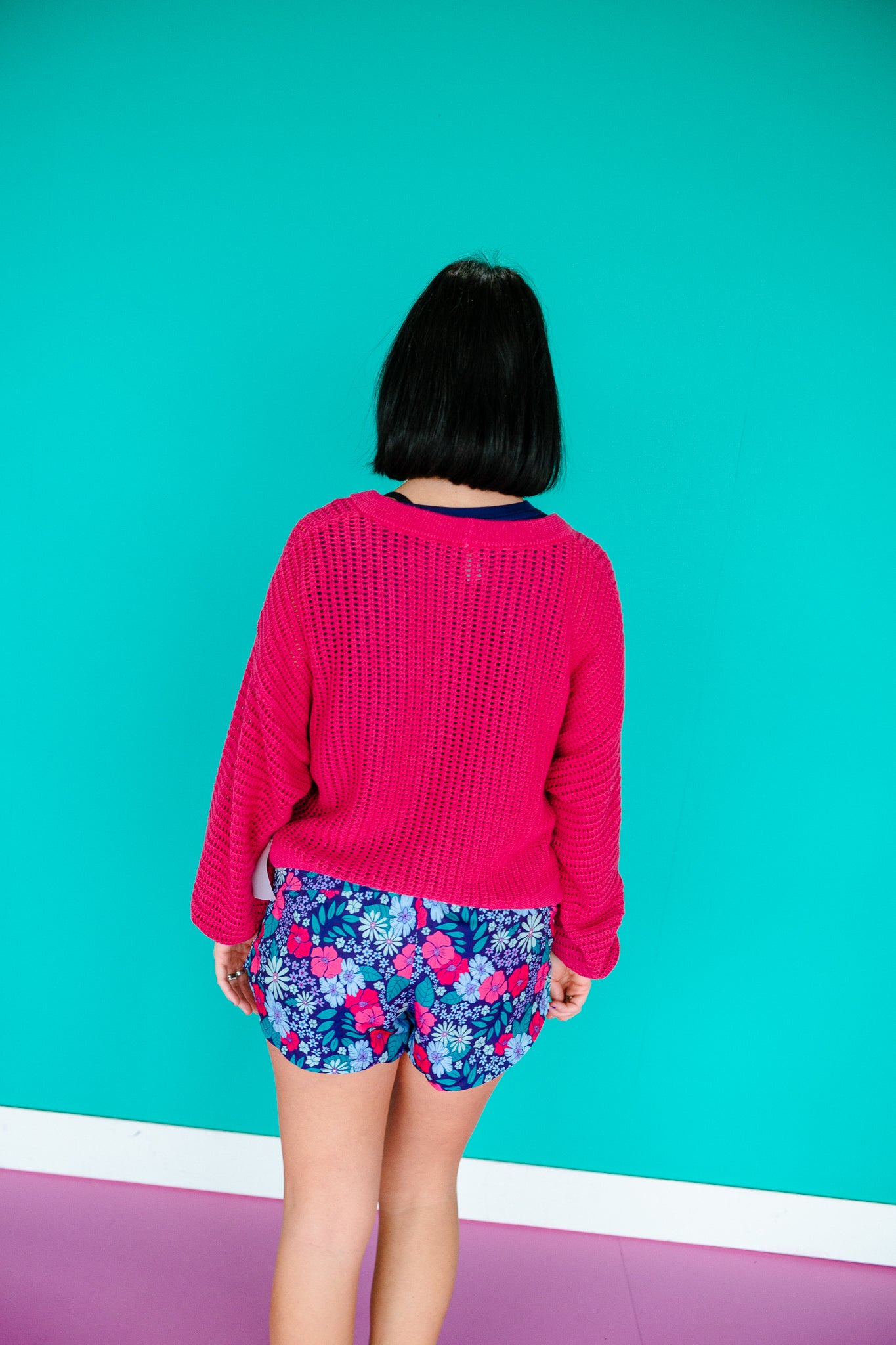 Coastal Open Knit Cardigan