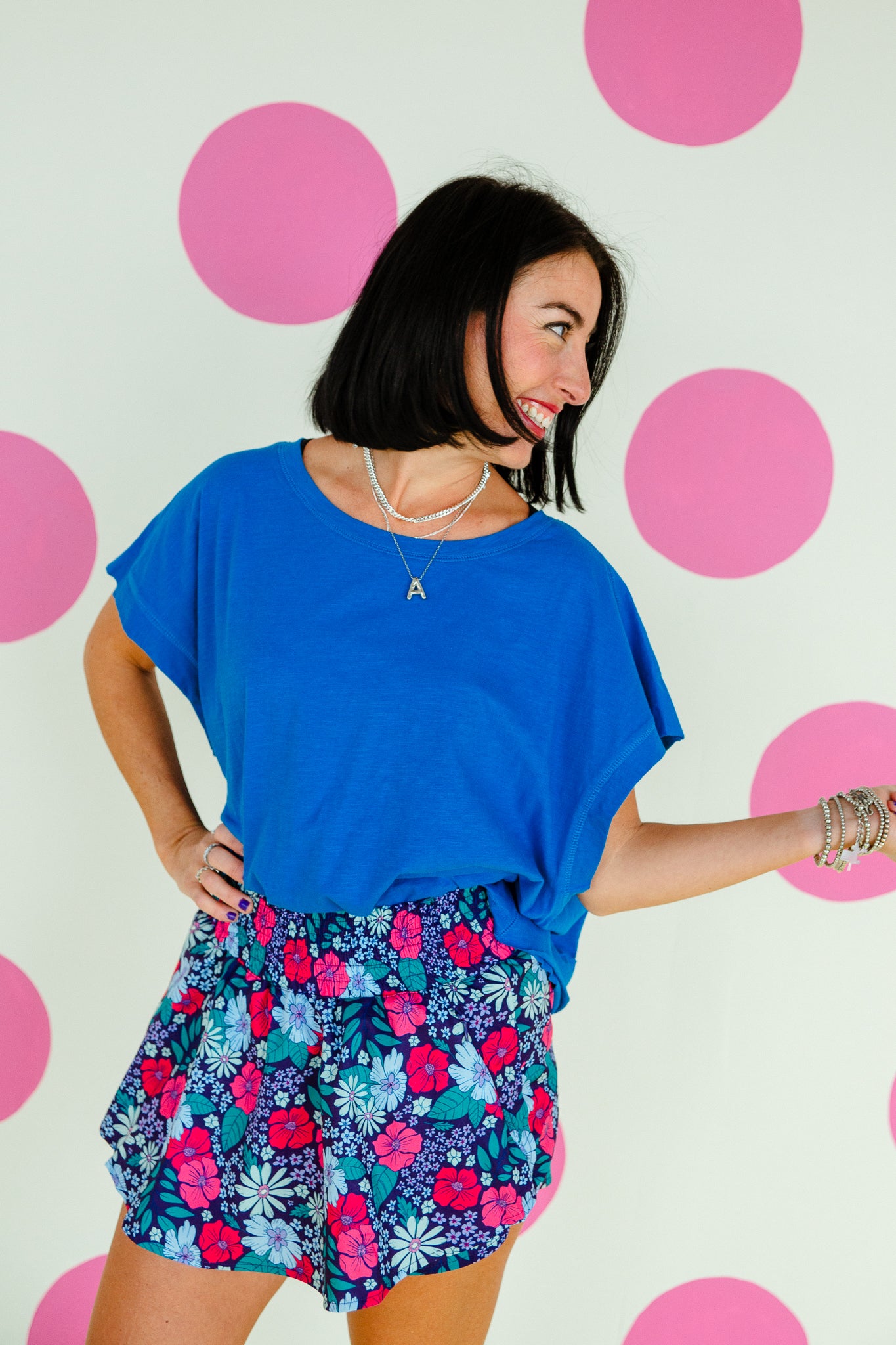 Anna Open Back Slub Tee