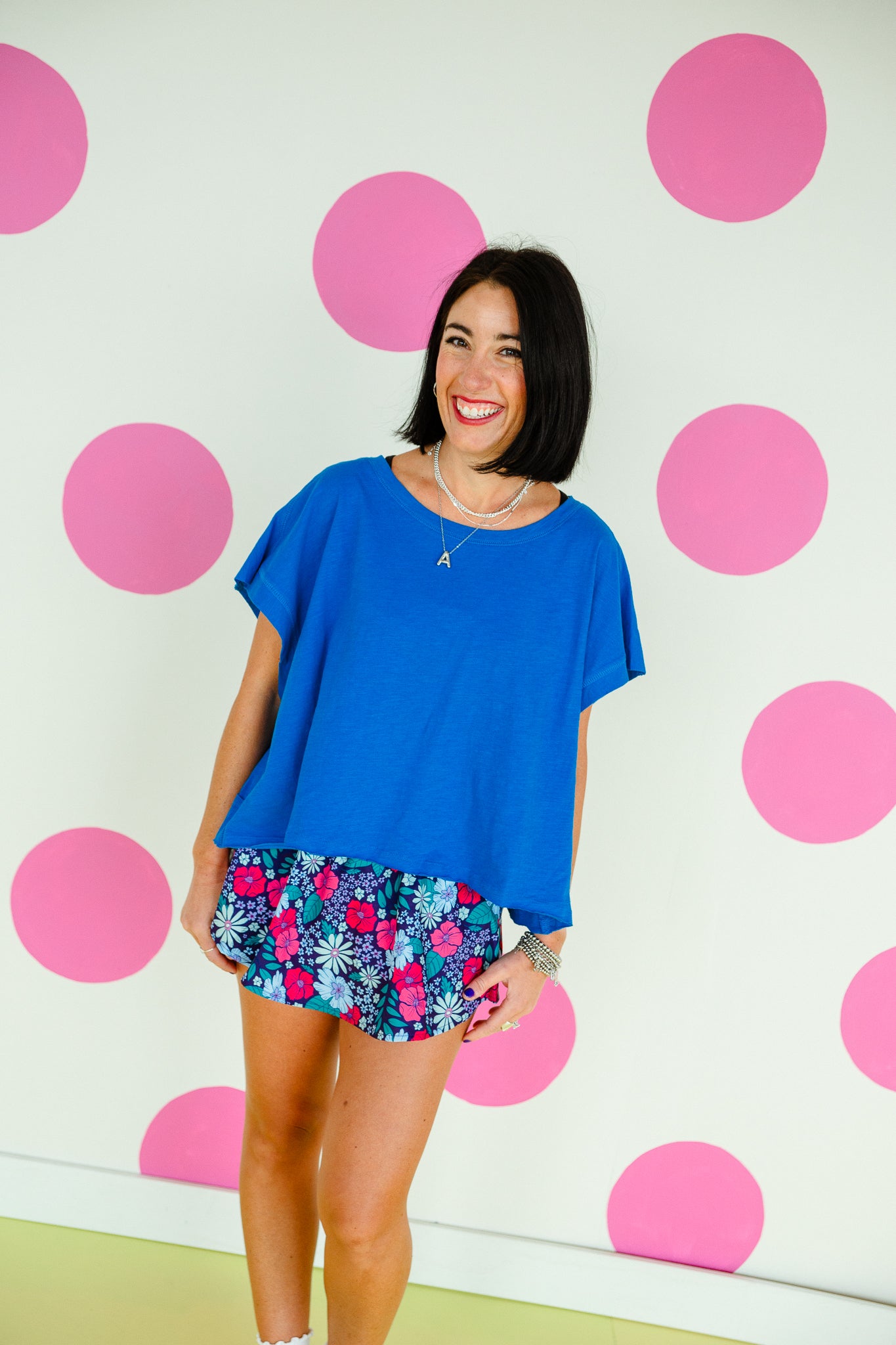 Anna Open Back Slub Tee