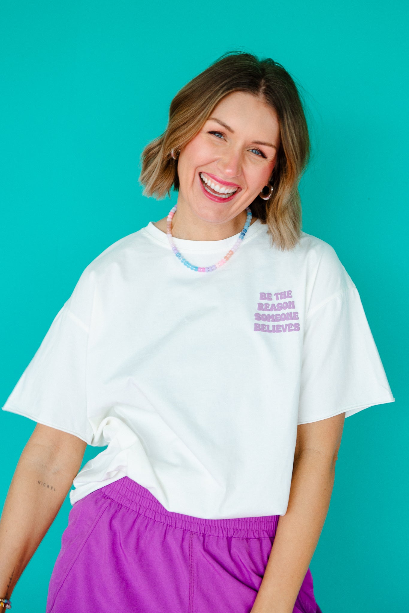 Goodness of God Graphic Tee - Soft White