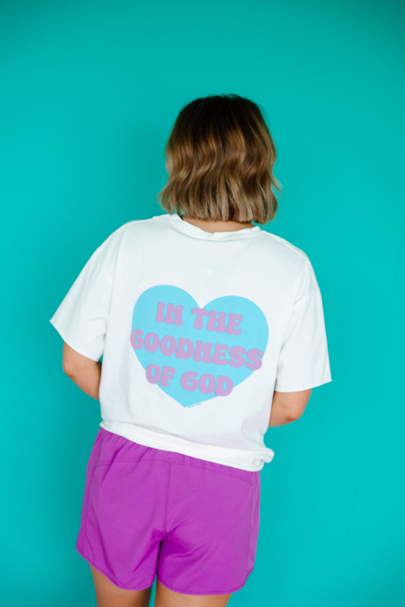 Goodness of God Graphic Tee - Soft White