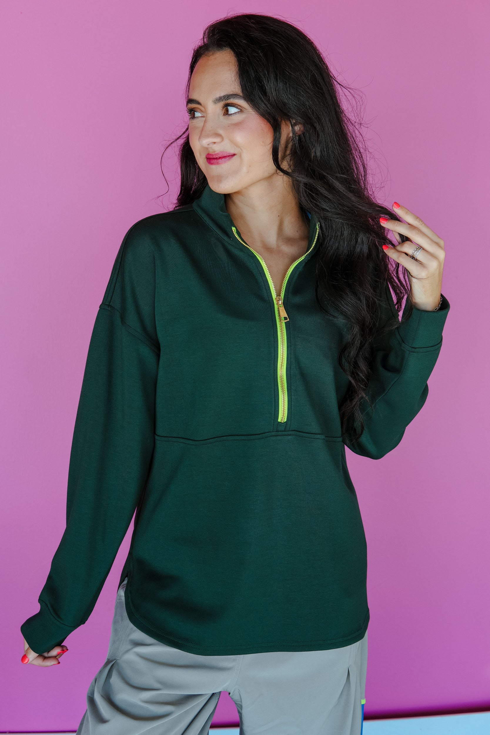 [Ellevate Basics] Adela 2.0 - Forest Green
