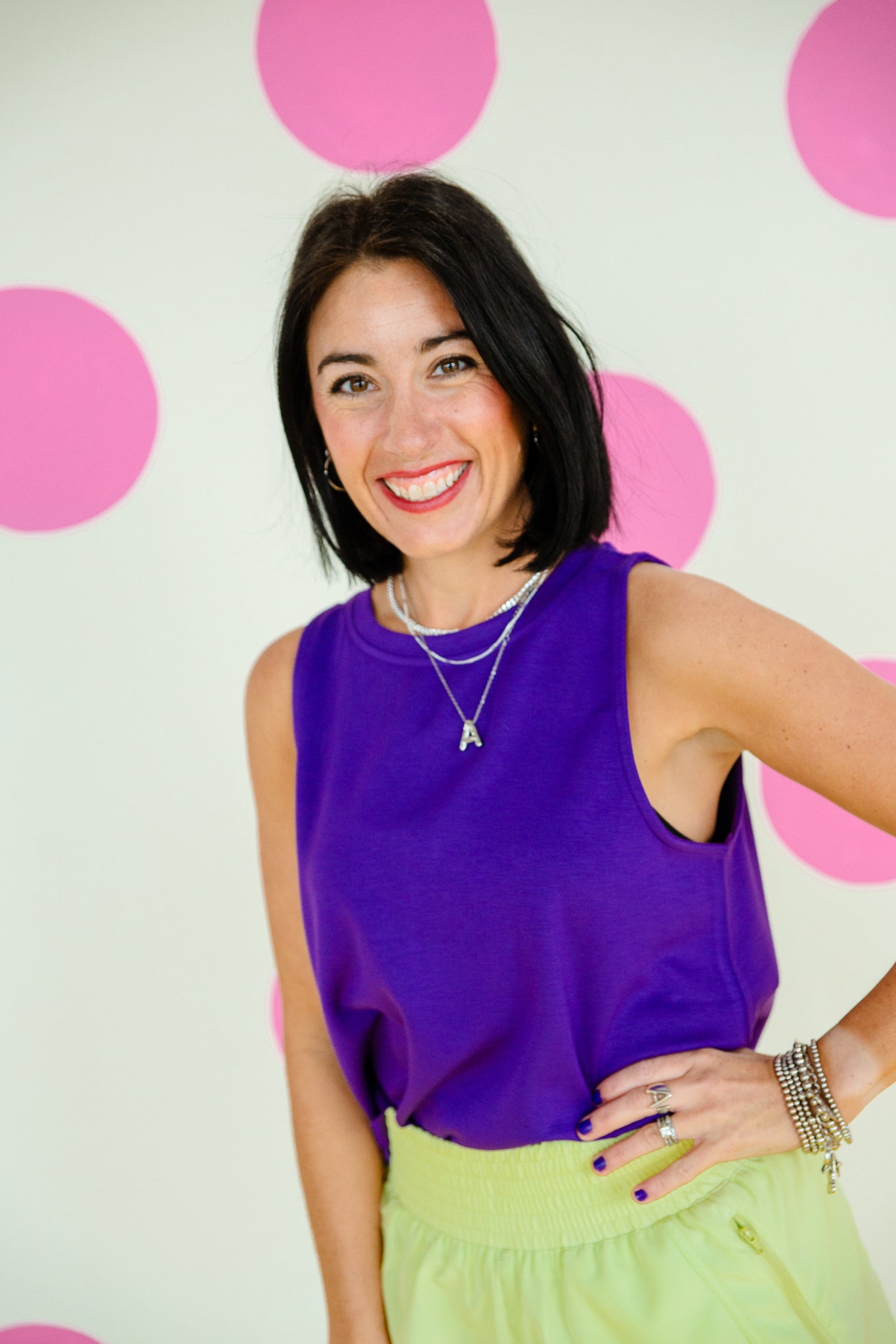 [Ellevate Basics] Josie Breeze Boxy Tank