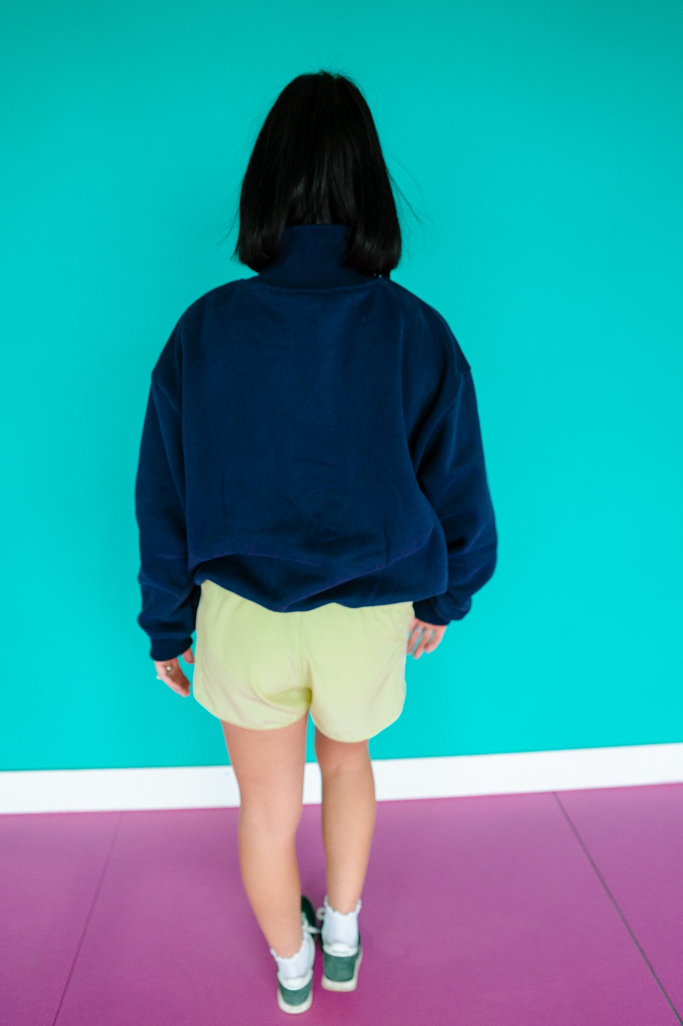 Team USA Quarter Zip Pullover - Navy