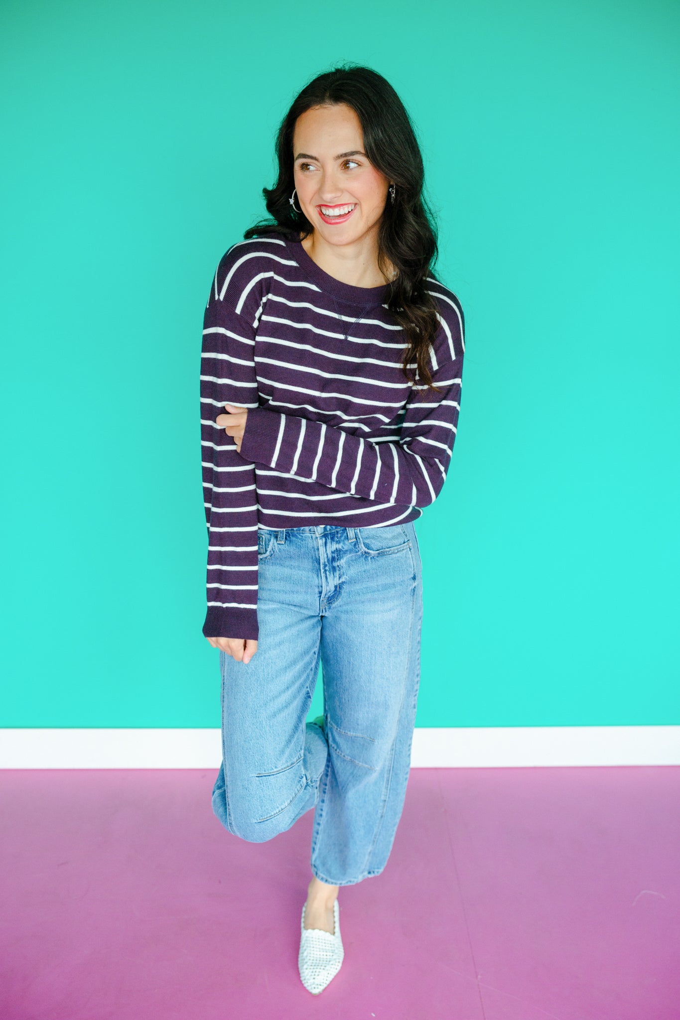 Kacey Striped Sweater