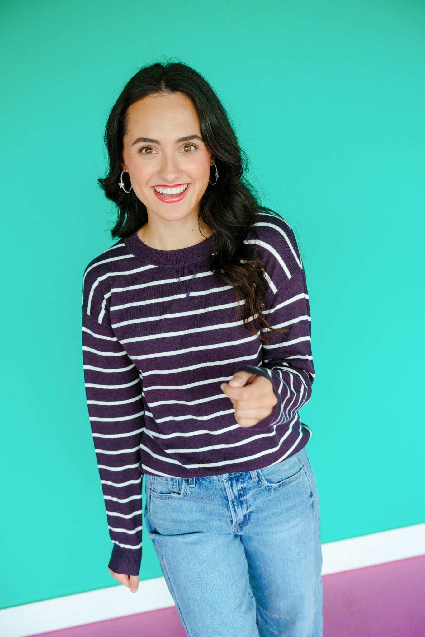 Kacey Striped Sweater