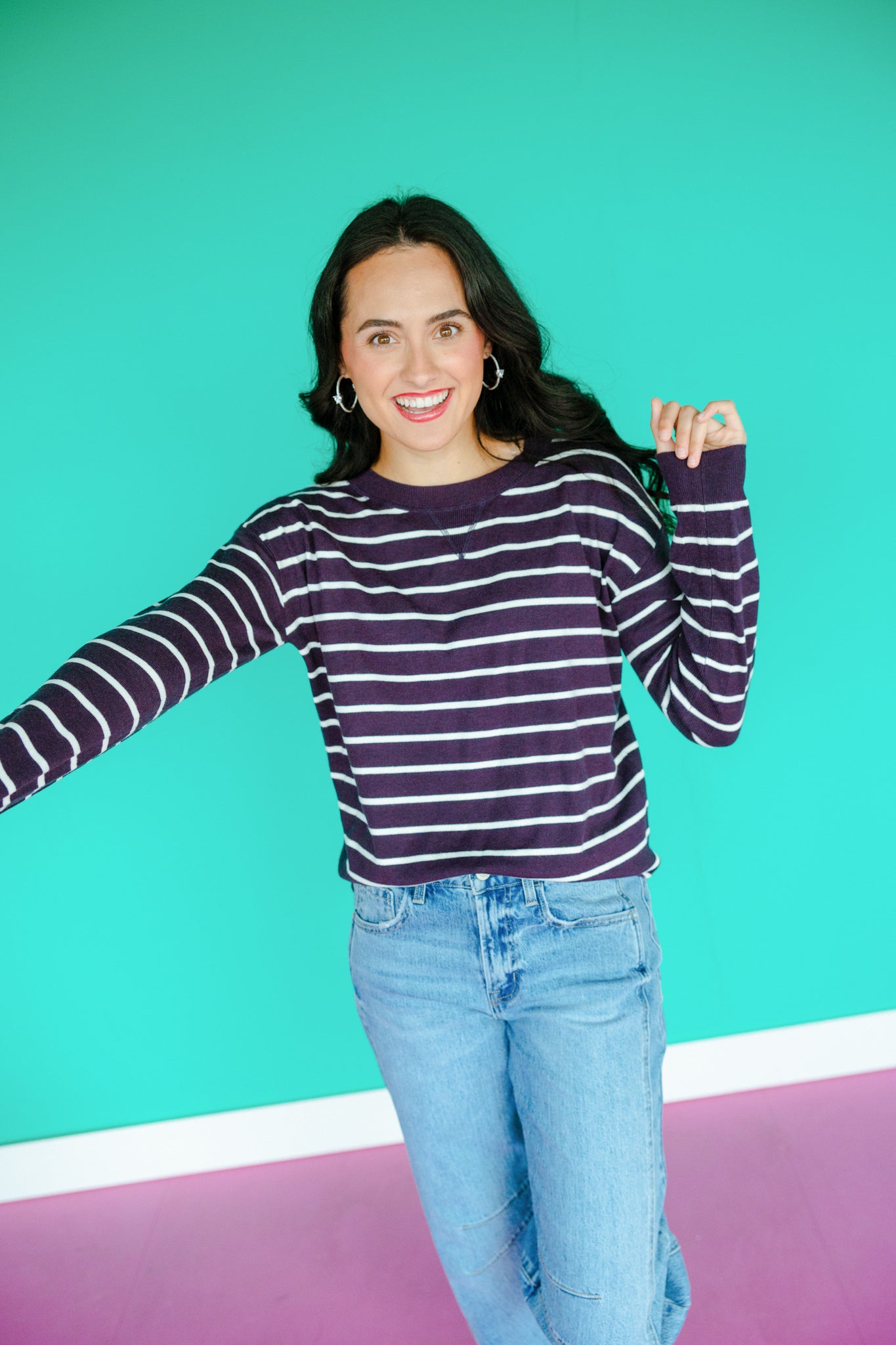 Kacey Striped Sweater