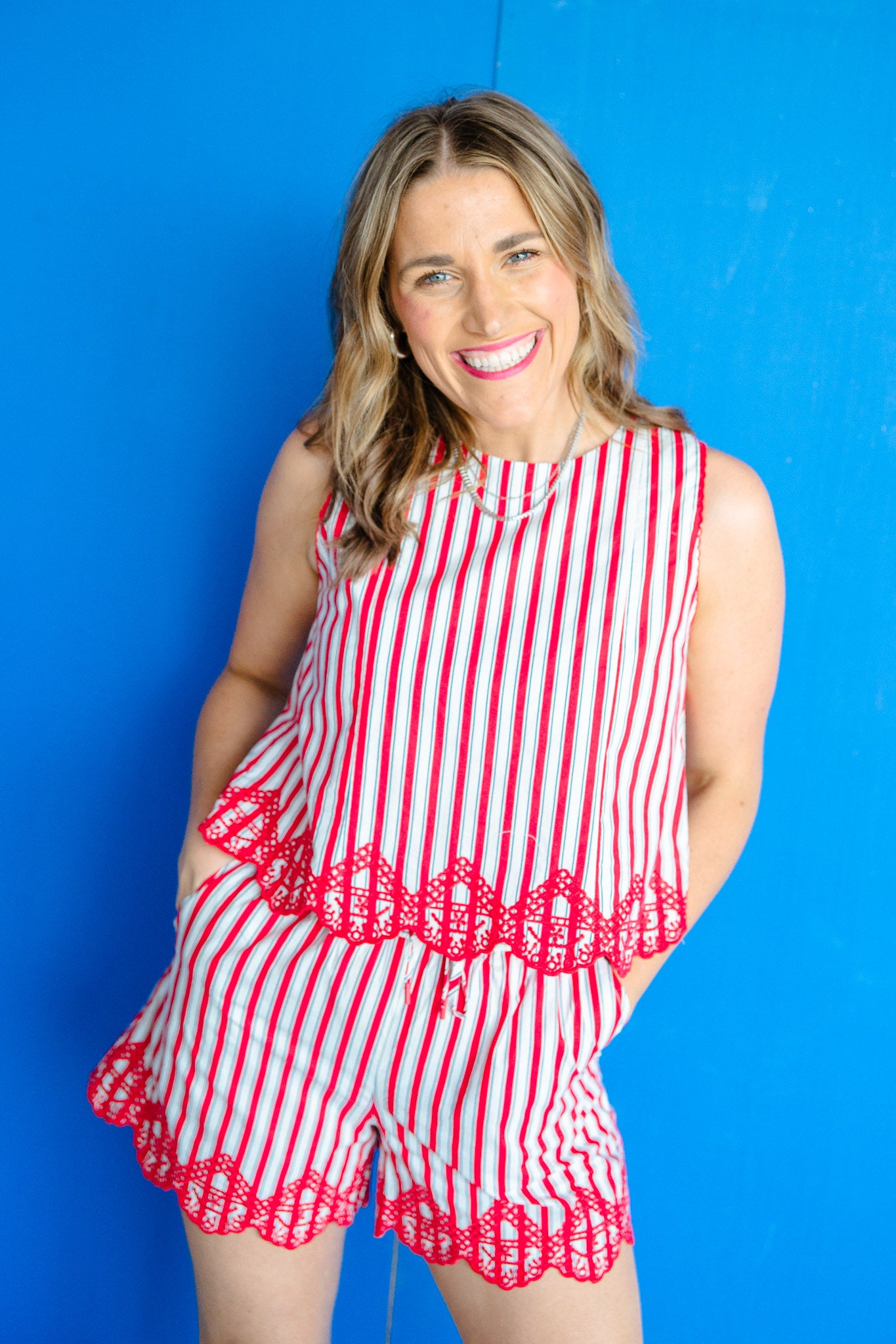 Becca Striped Tank