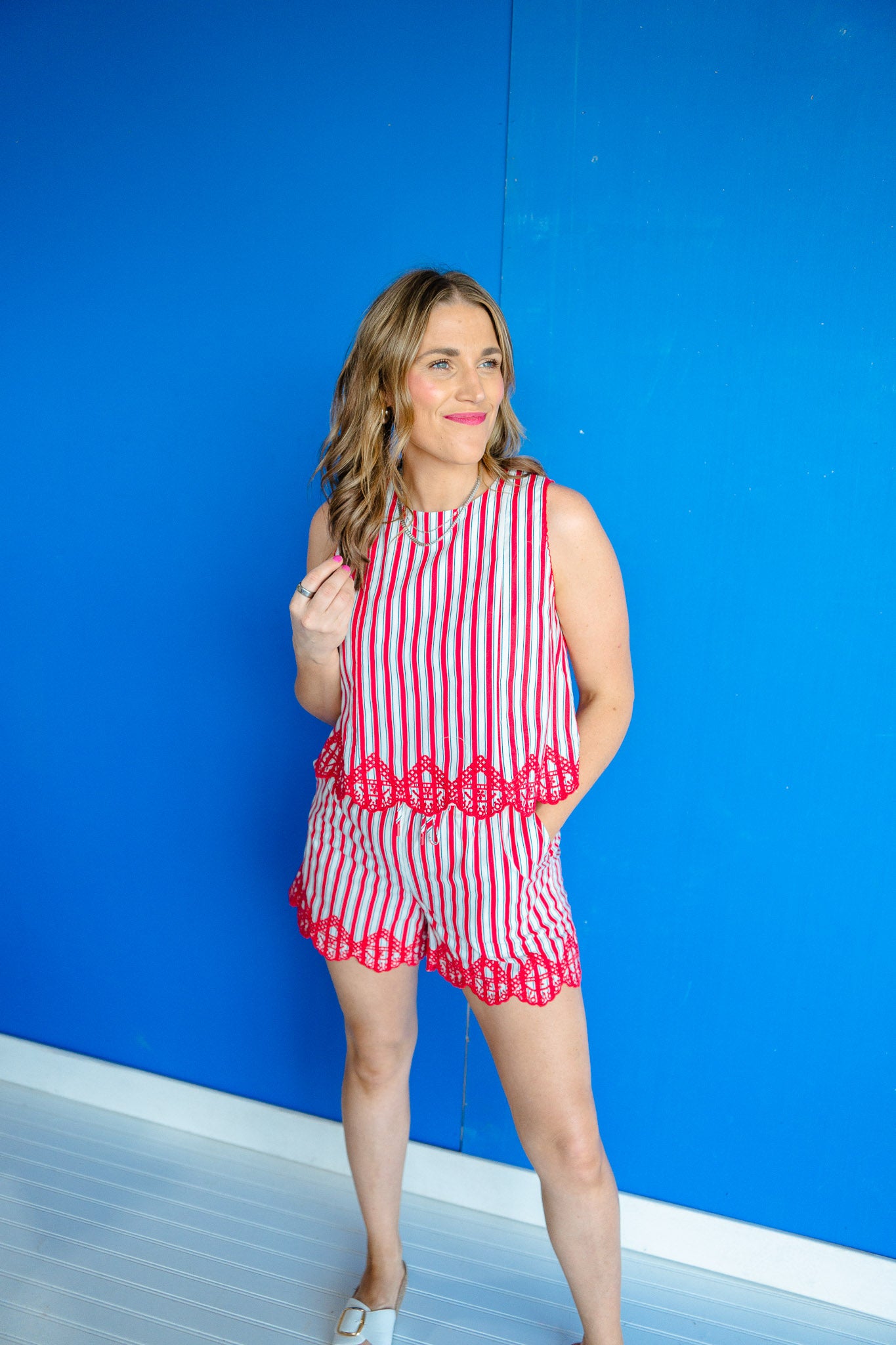 Becca Striped Tank