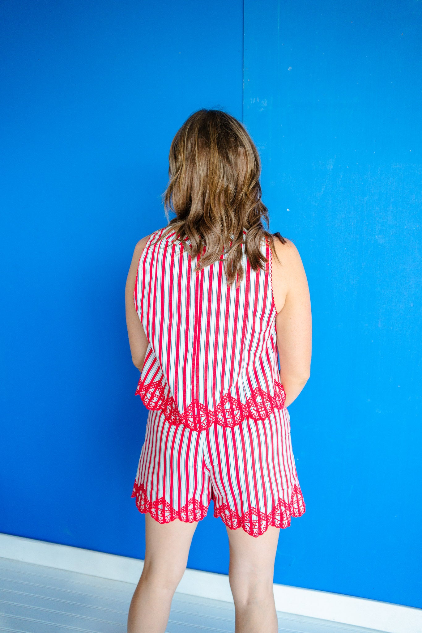 Joanne Striped Shorts