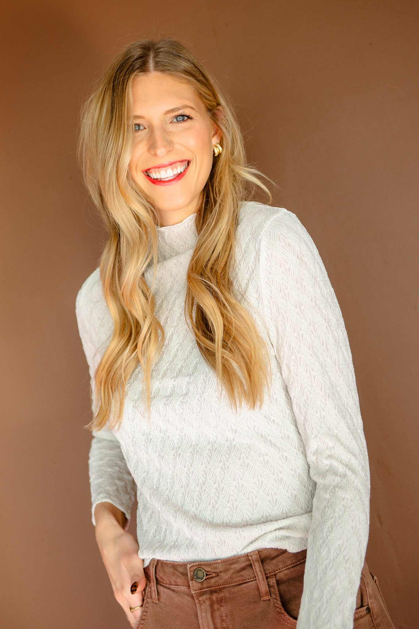 Rylee Mock Neck Long Sleeve