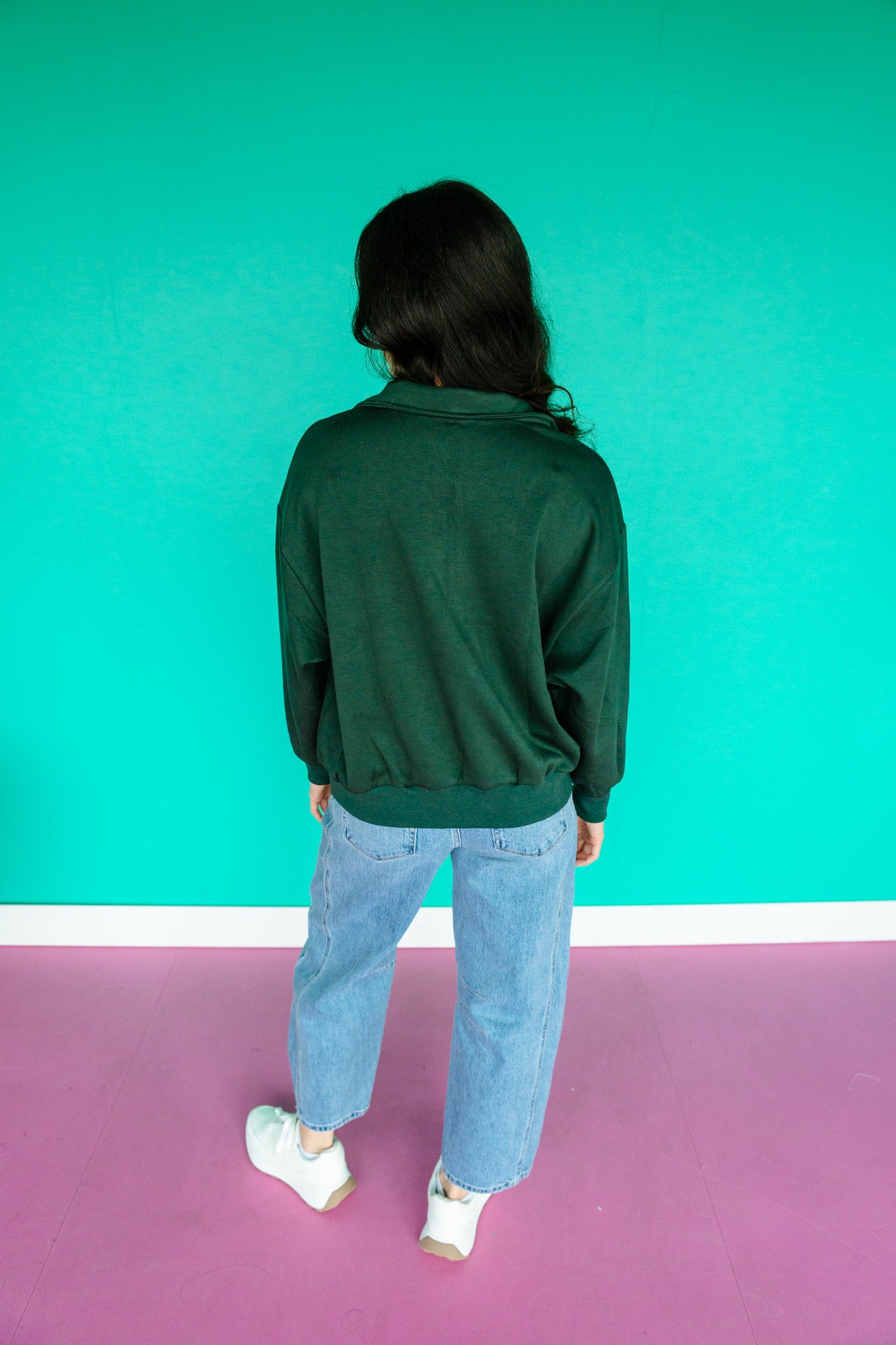 Nelly Quarter Zip Pullover