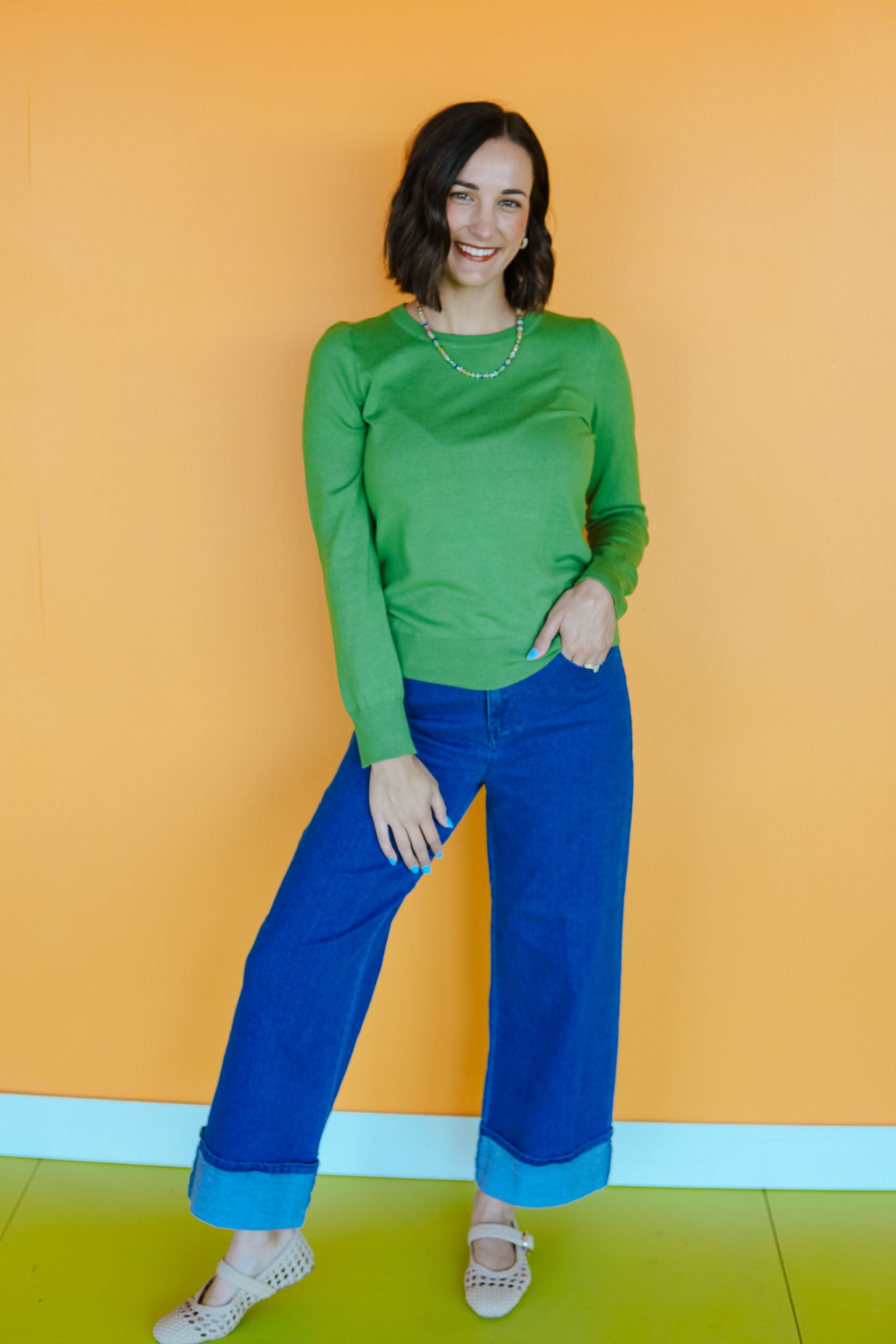 Sheila Cuffed Hem Pants