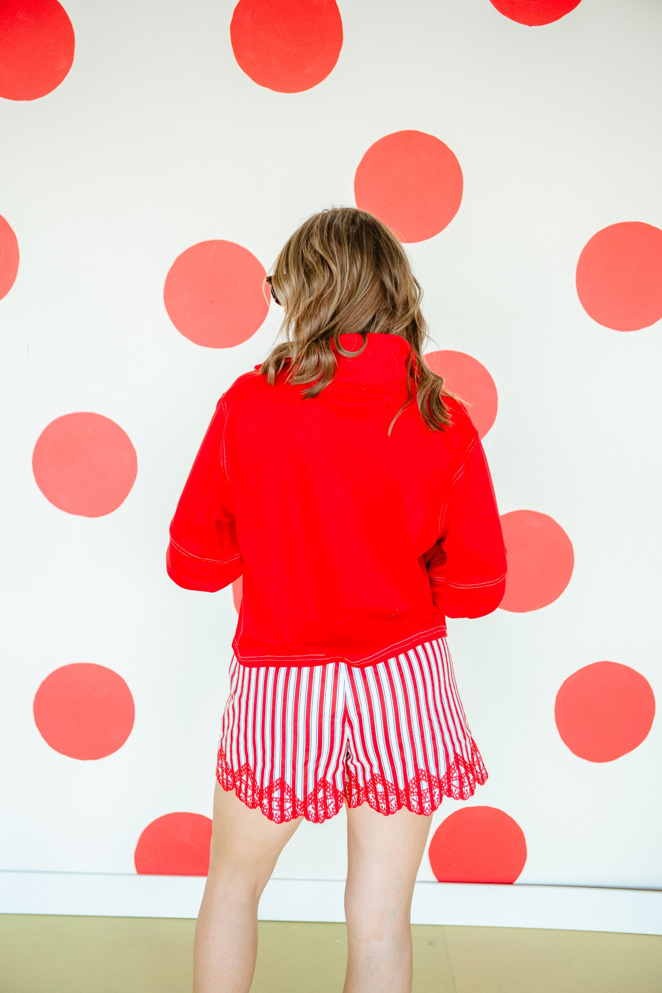 Krissa Half Zip Top