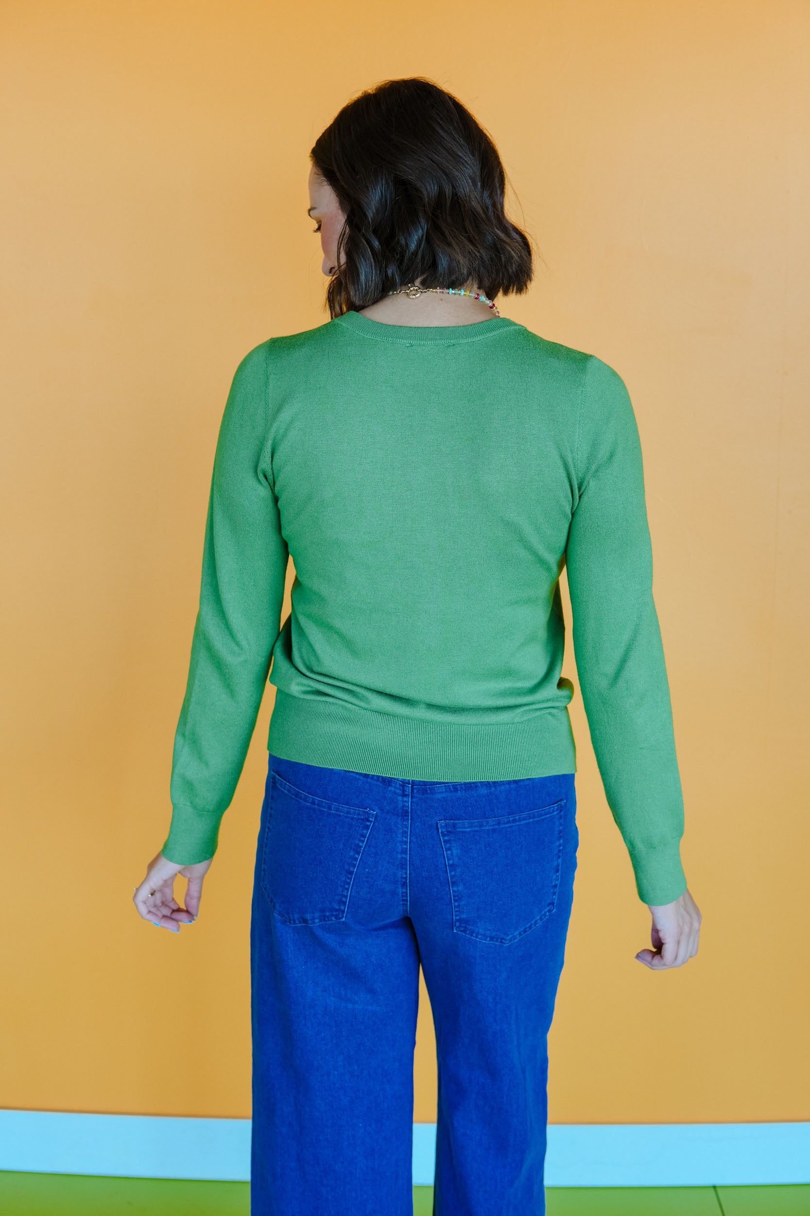 [Ellevate Basic] Lydia Luxe Crew Neck Sweater