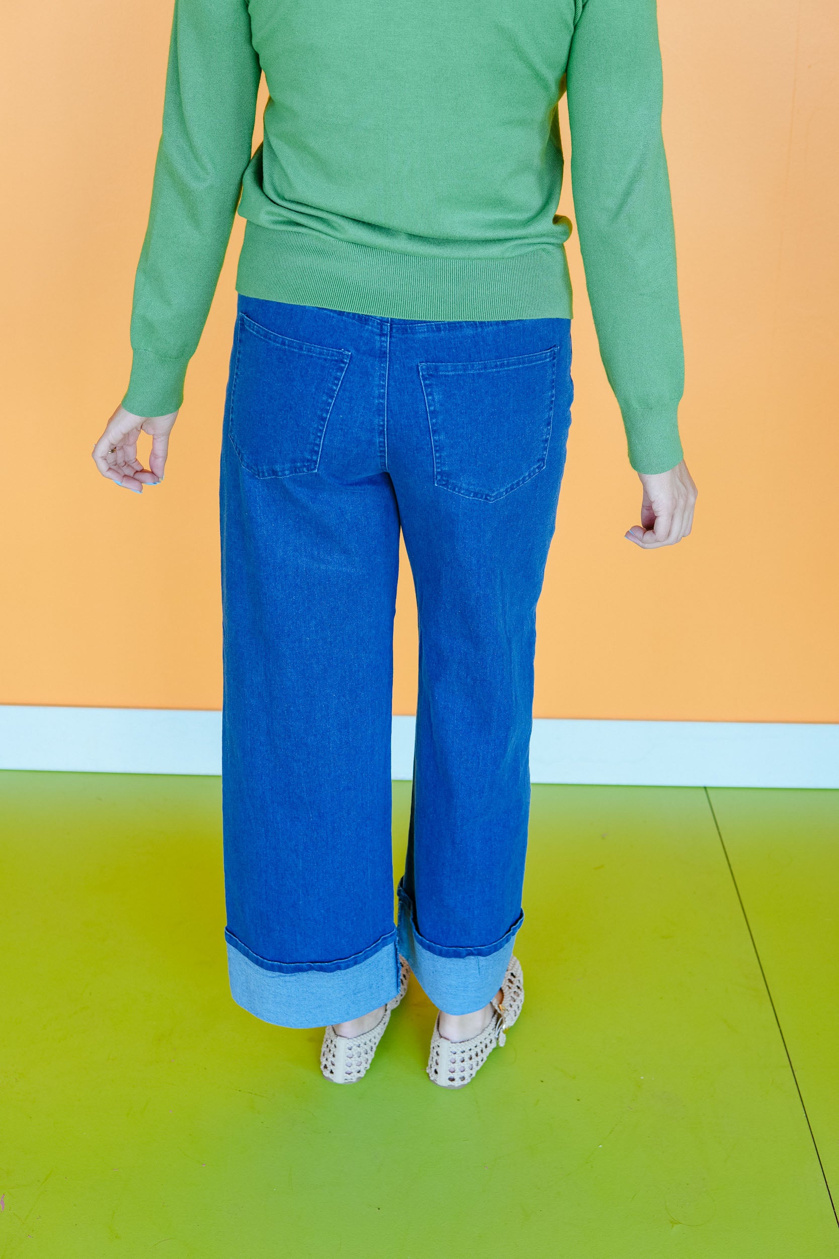 Sheila Cuffed Hem Pants