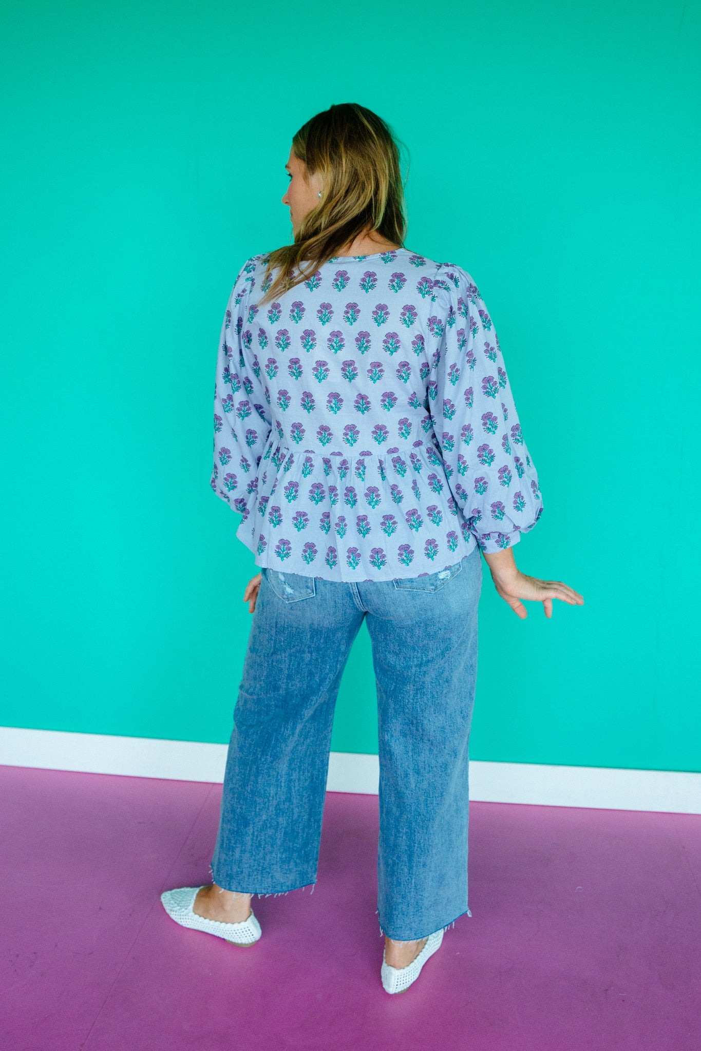 Cassie High Rise Stretch Denim - Light Wash