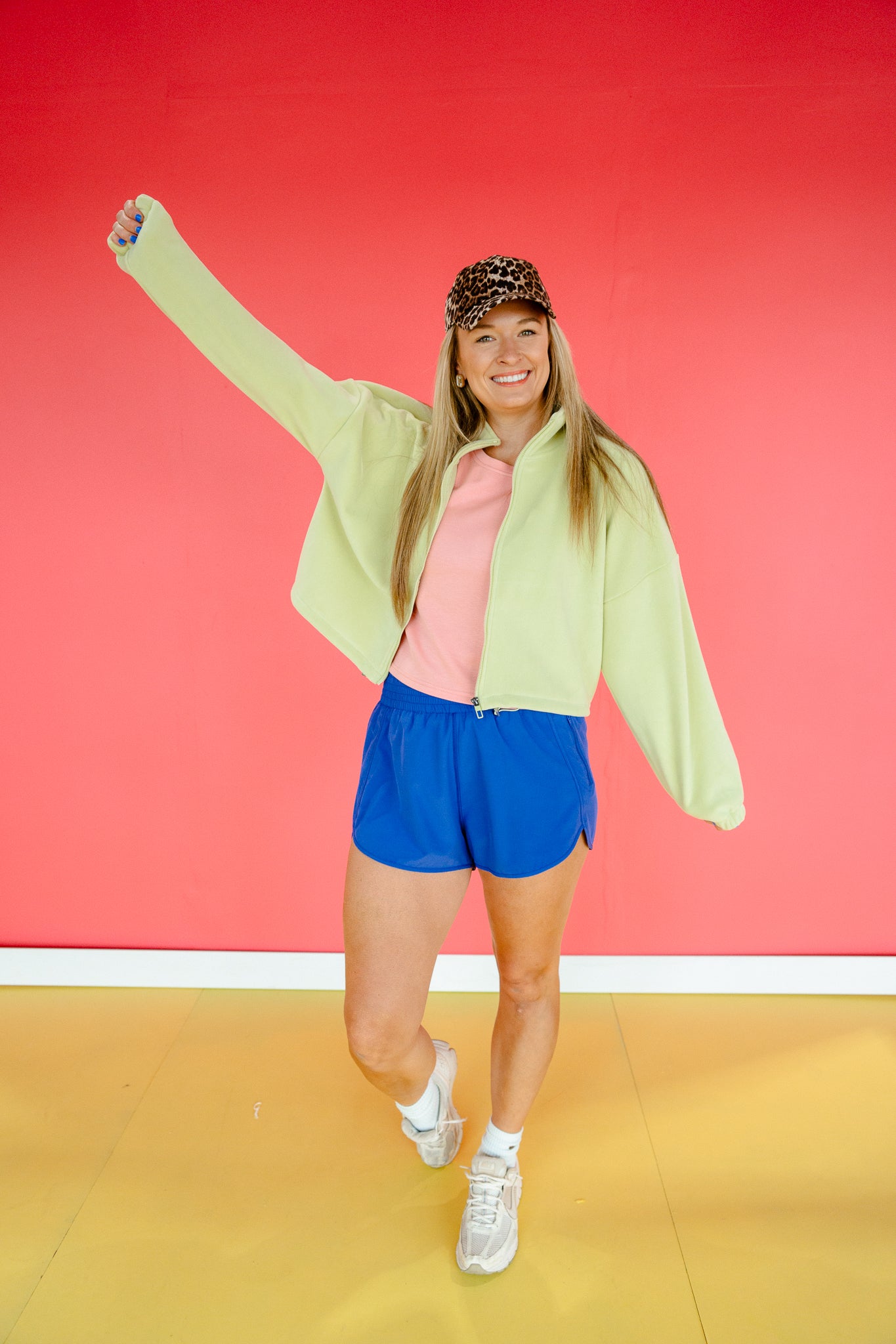 Coraline Fleece Jacket - Lime