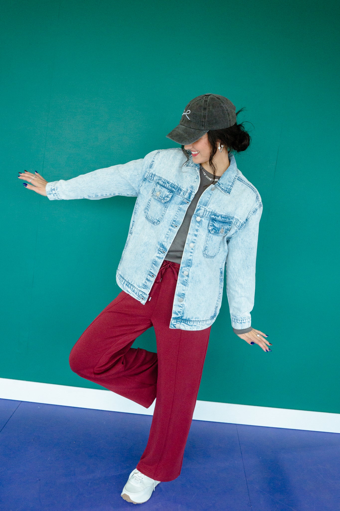 Casey Denim Jacket - Light Acid Wash