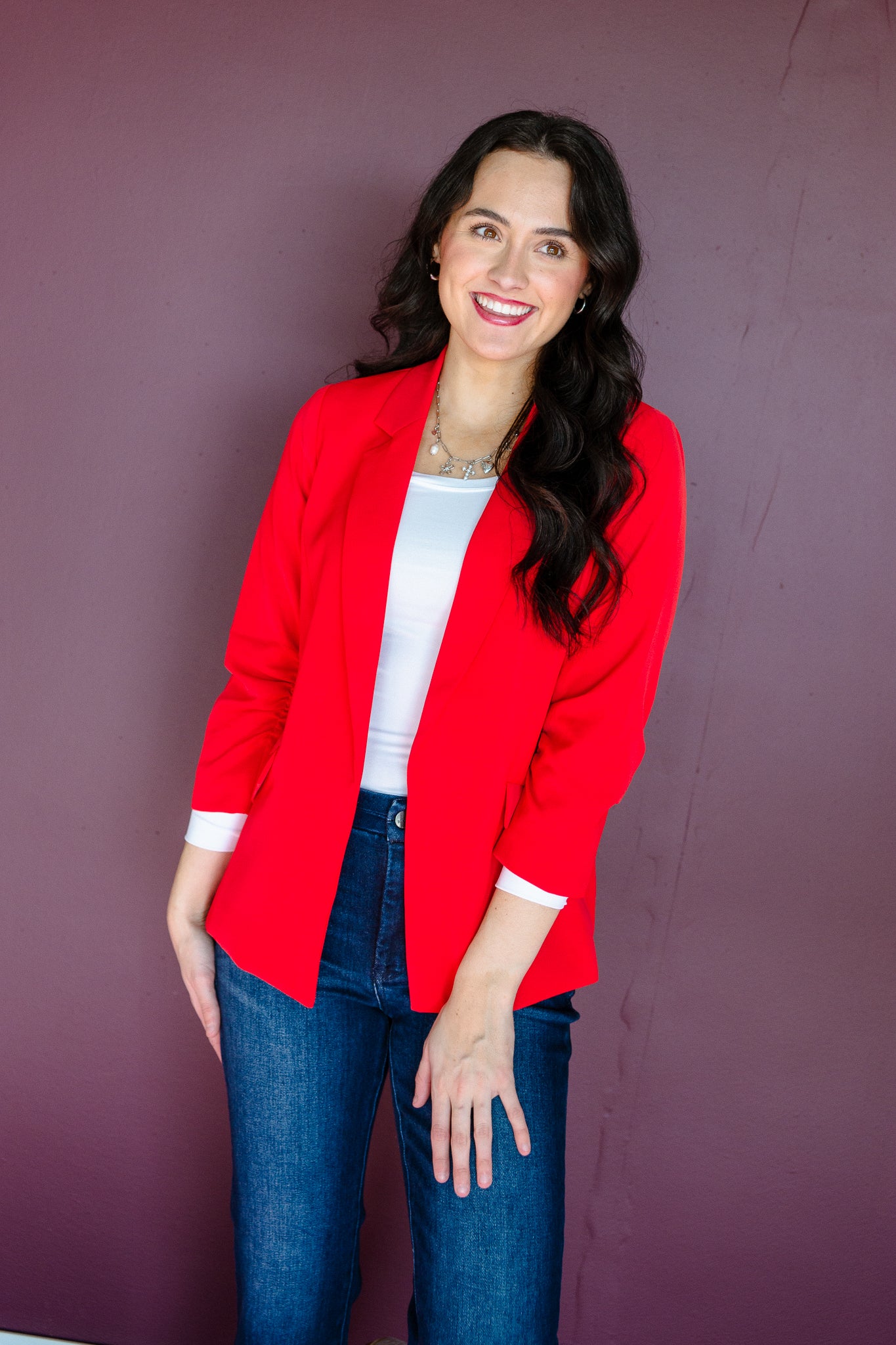 Audra Blazer - True Red