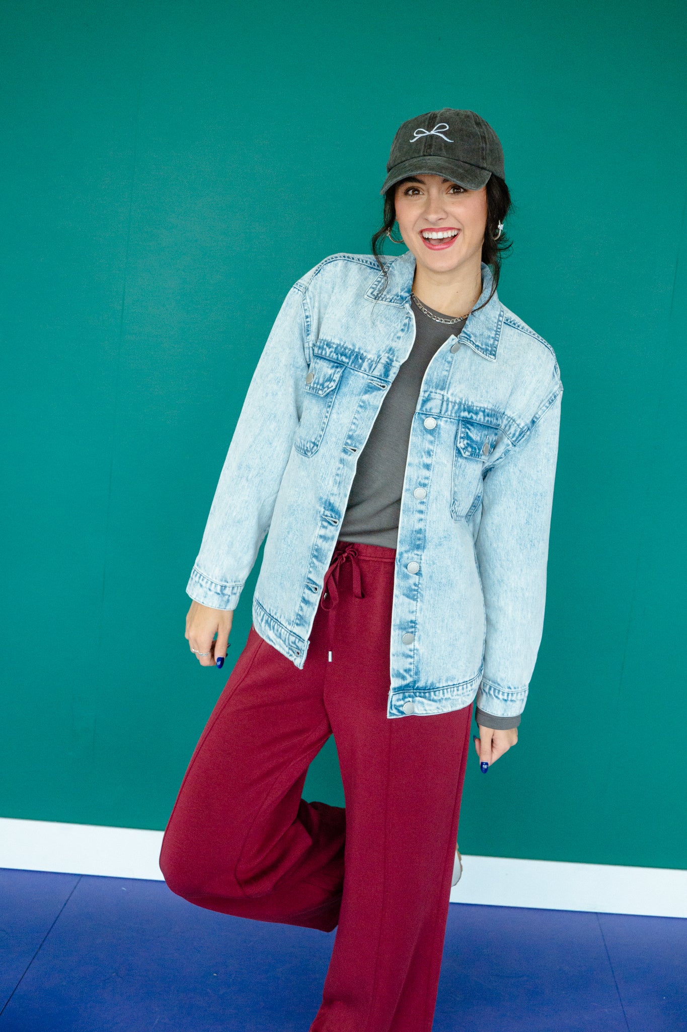 Casey Denim Jacket - Light Acid Wash