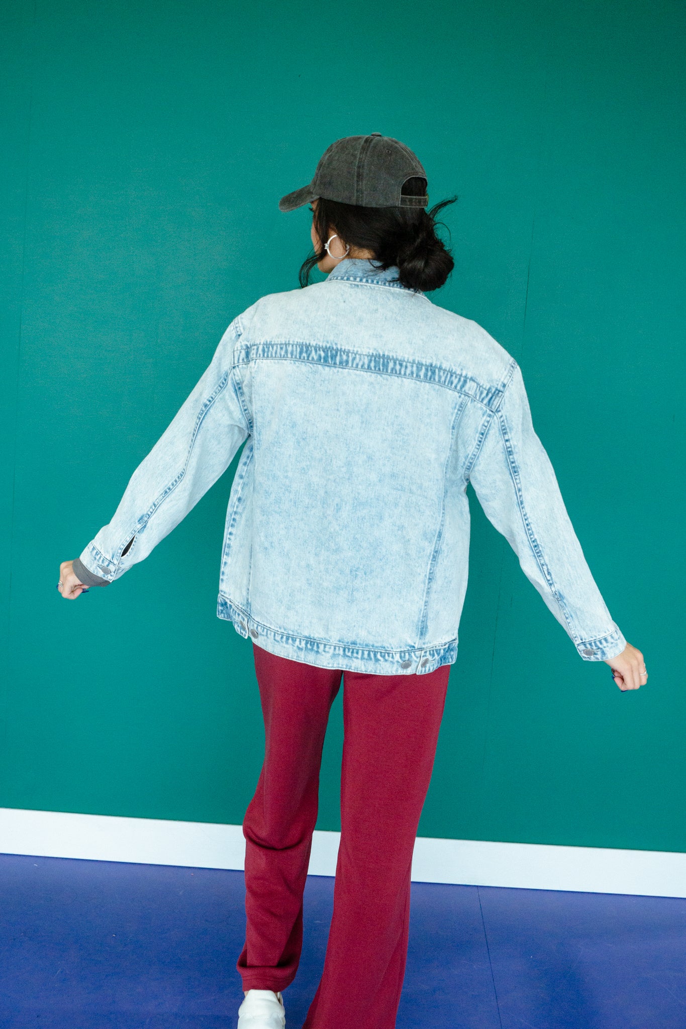 Casey Denim Jacket - Light Acid Wash