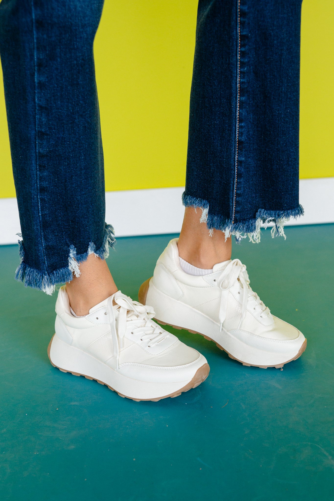 Hannah Sneaker - Cream
